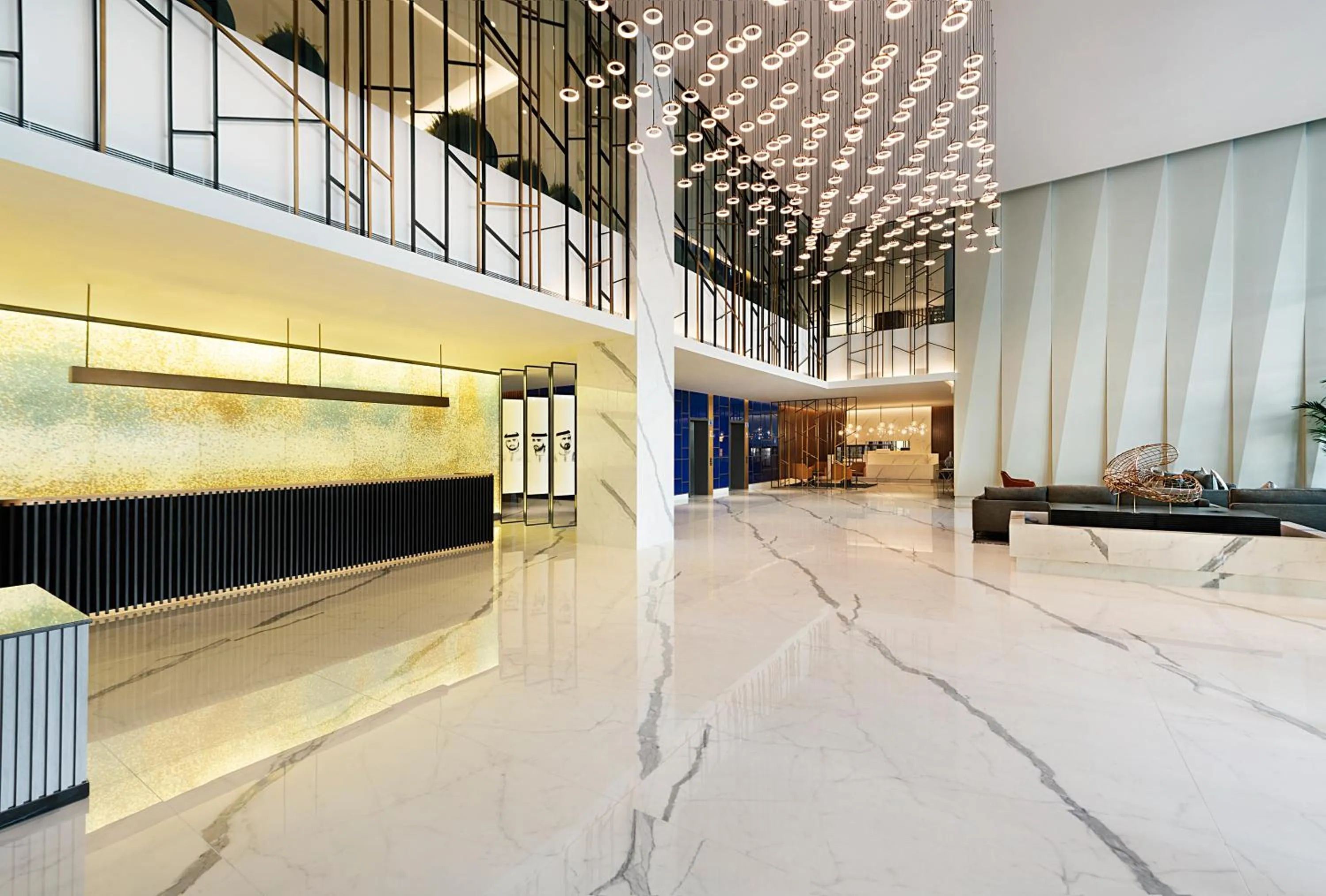 concierge in Asiana Grand Hotel