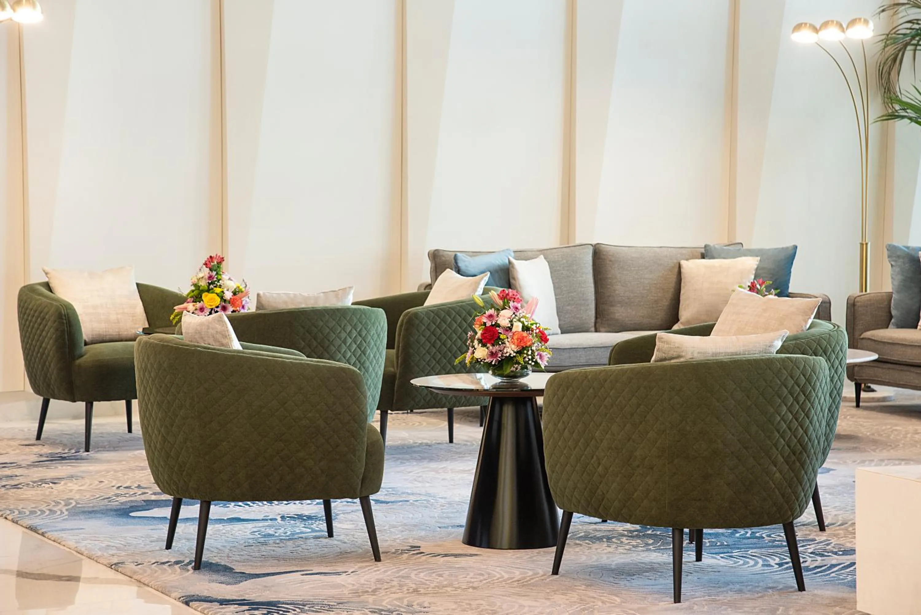 Lobby or reception in Asiana Grand Hotel