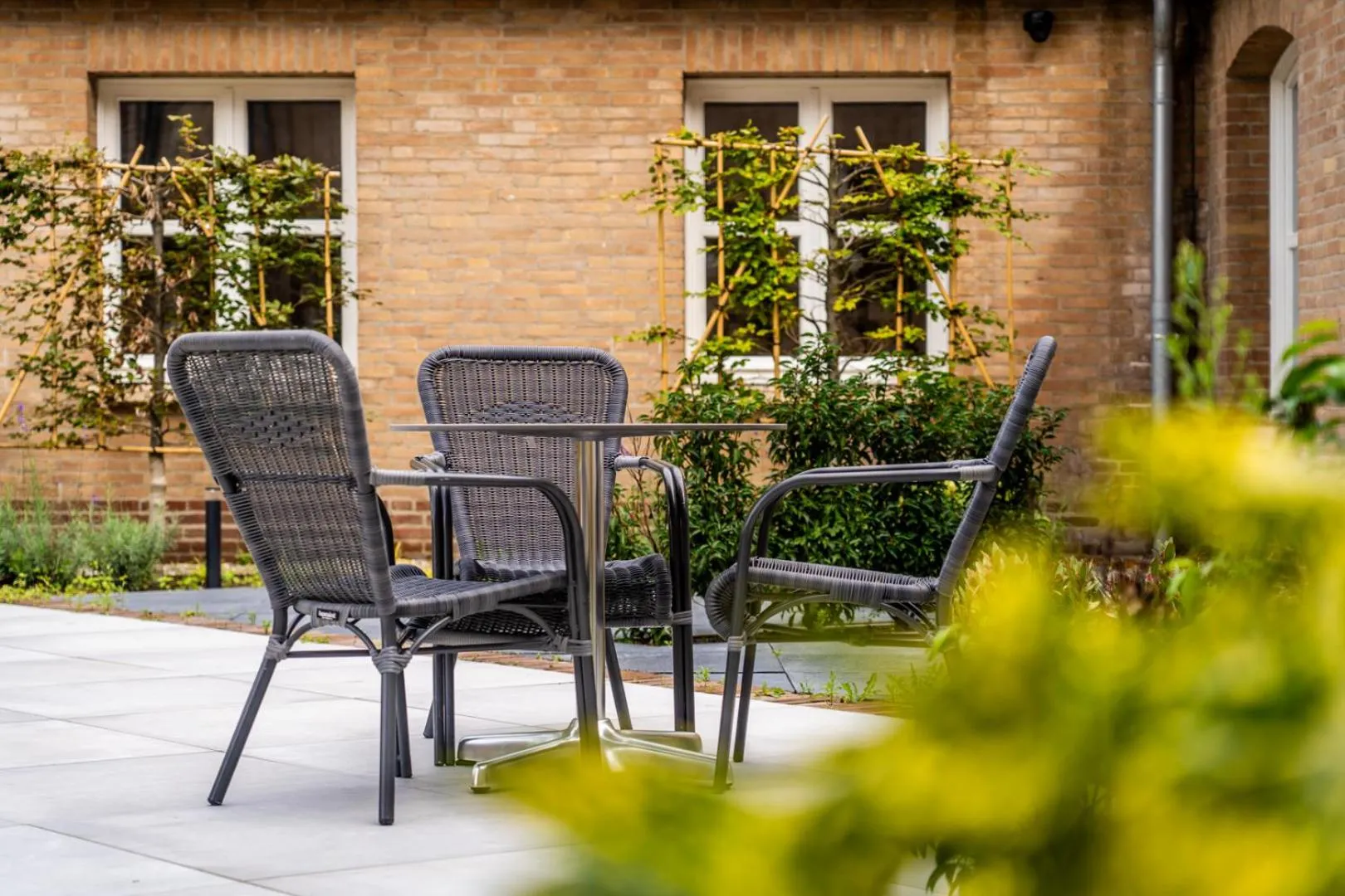 Garden in Hotel St Joris I Kloeg Collection