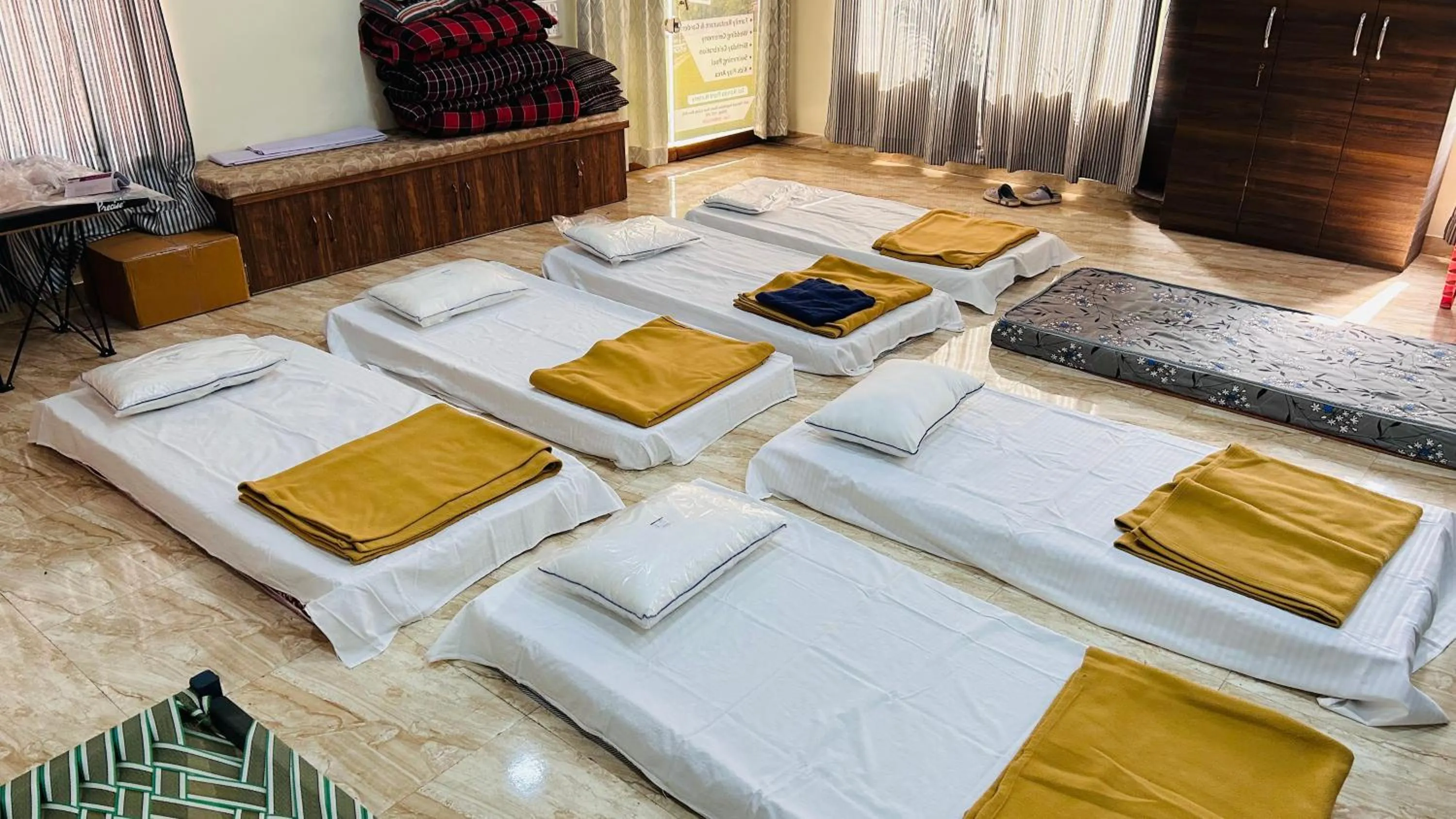 Photo of the whole room, Bed in Ashoka Lawns and Resort