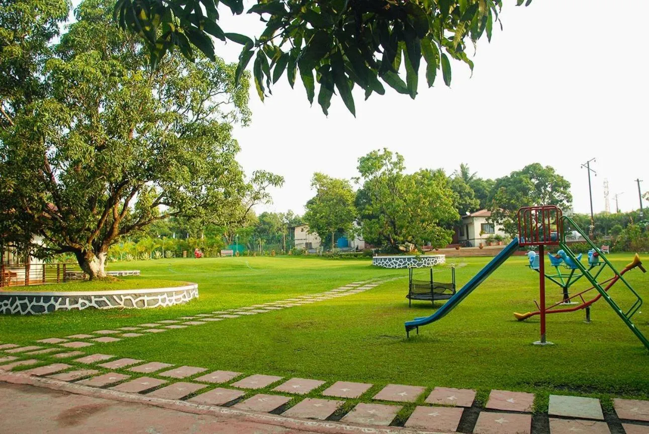 Children play ground in Ashoka Lawns and Resort