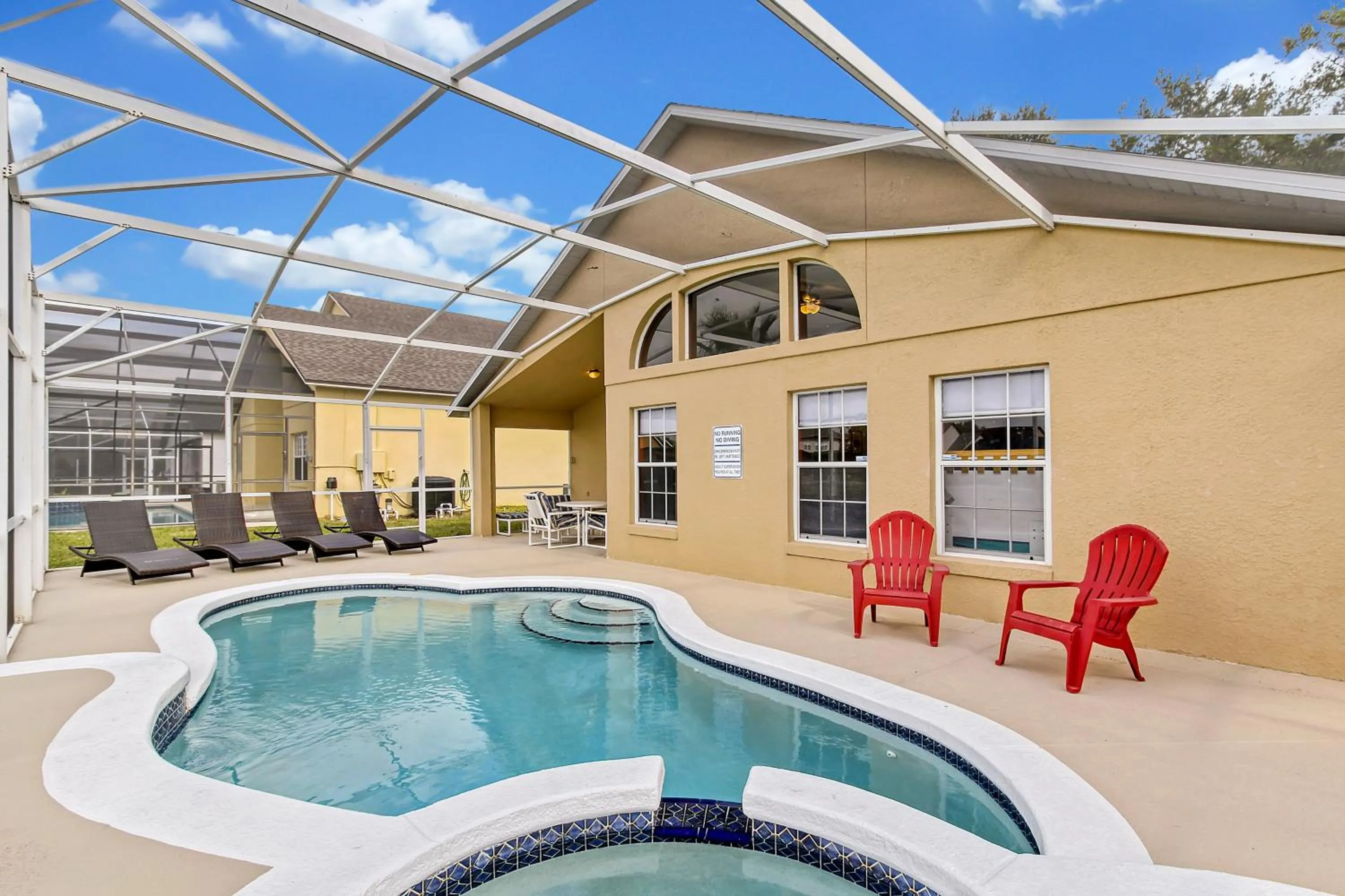 Property building in Star Lake Oasis - 4 bed family pool home