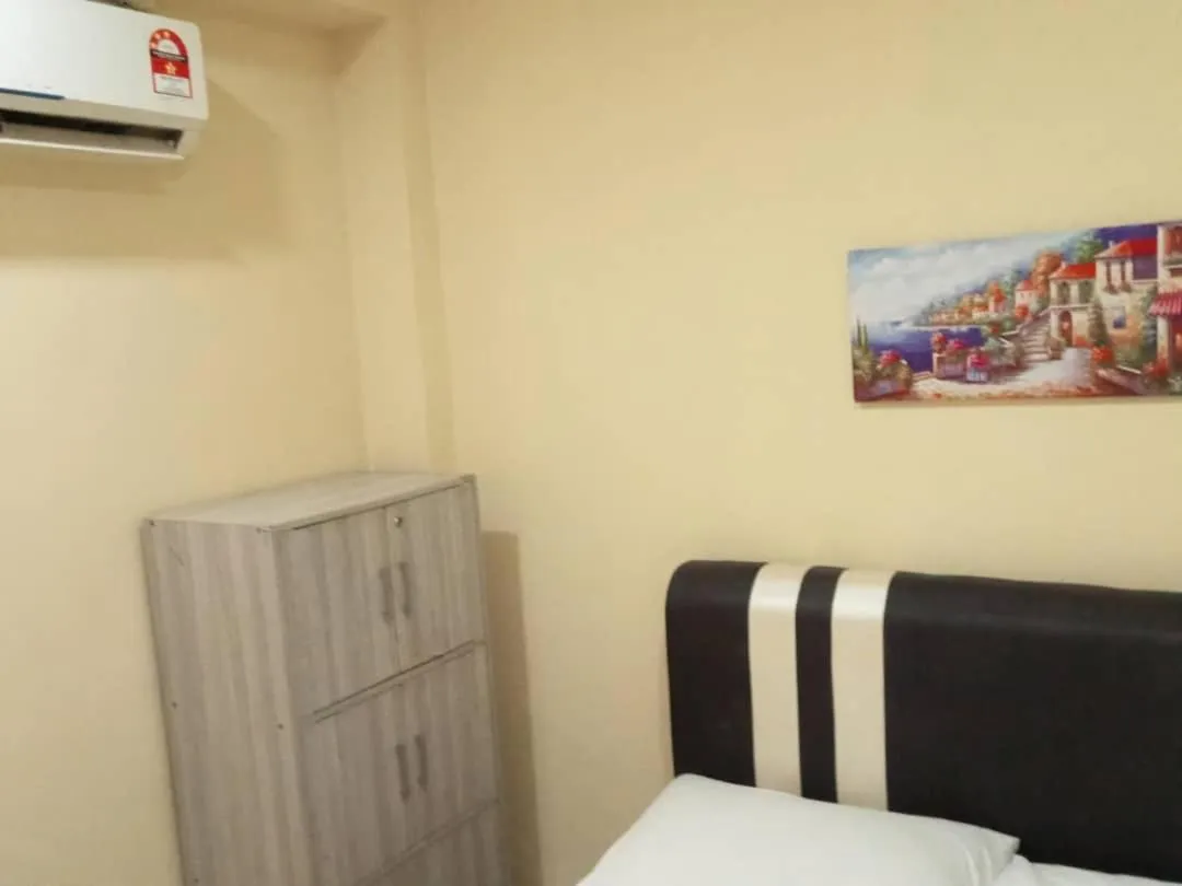 wardrobe, Bed in RAS Hotel