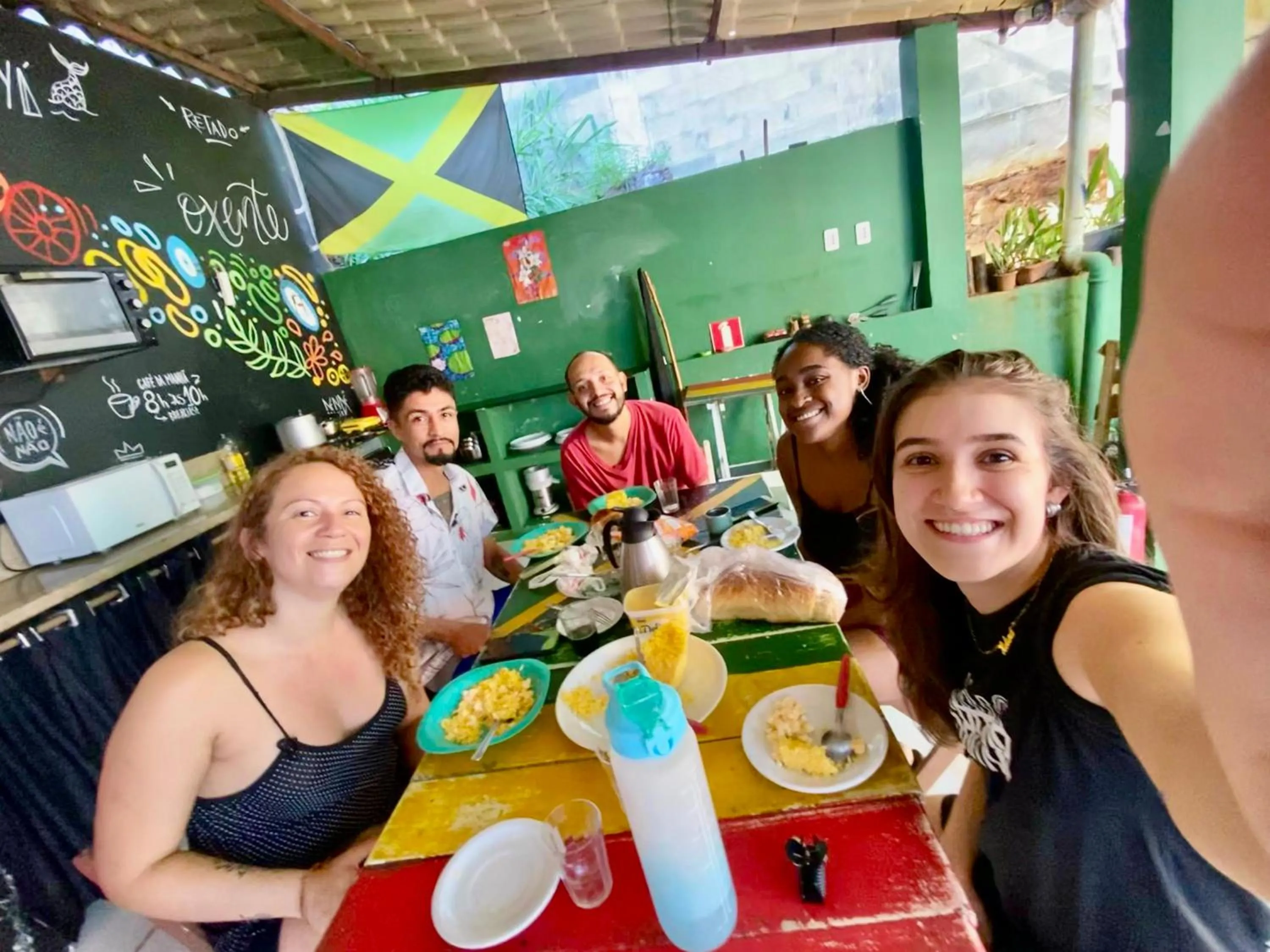 Guests in Hostel do Rasta