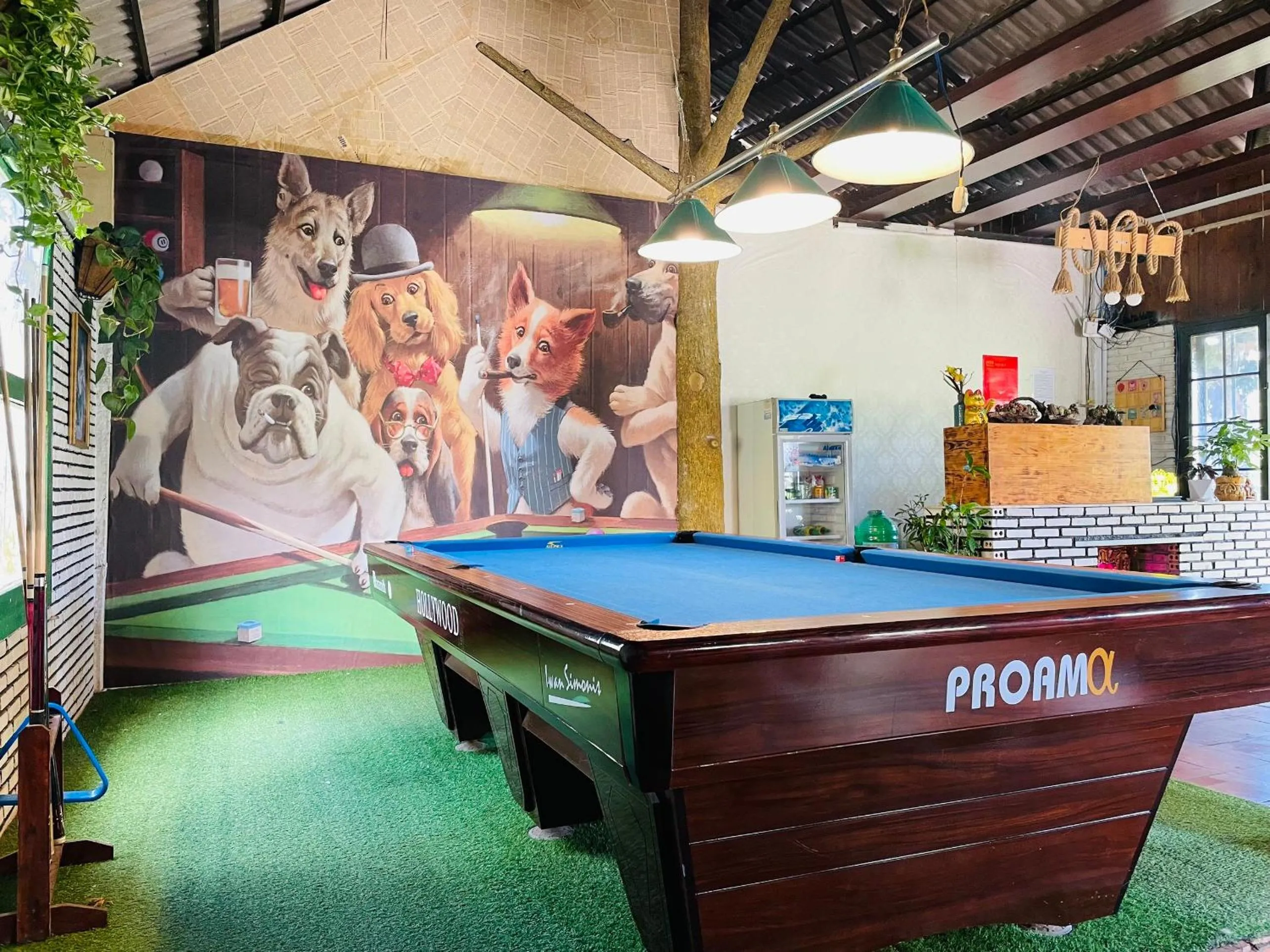 Billiard in Hoa Son Village Da Lat