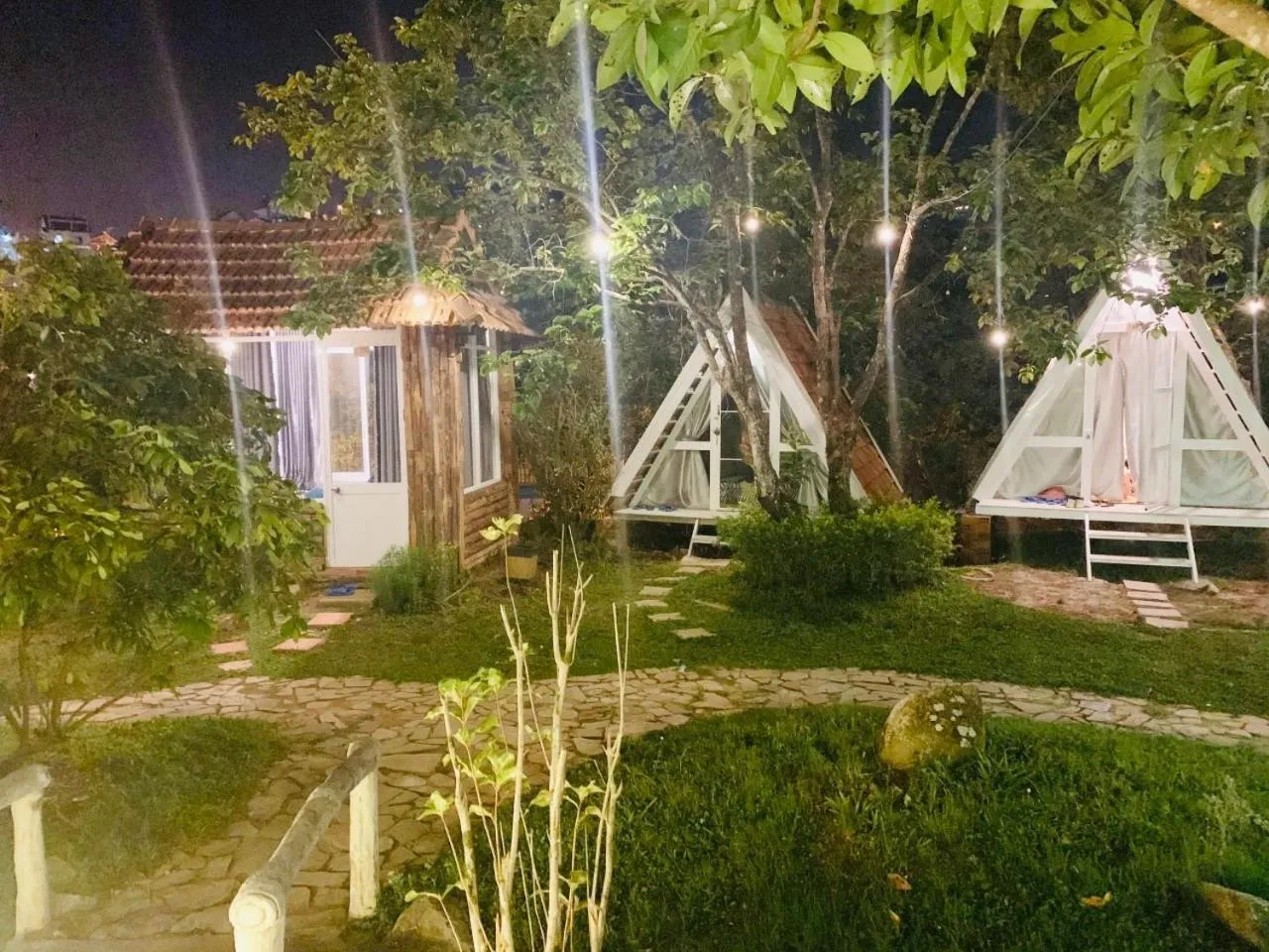 Night in Hoa Son Village Da Lat