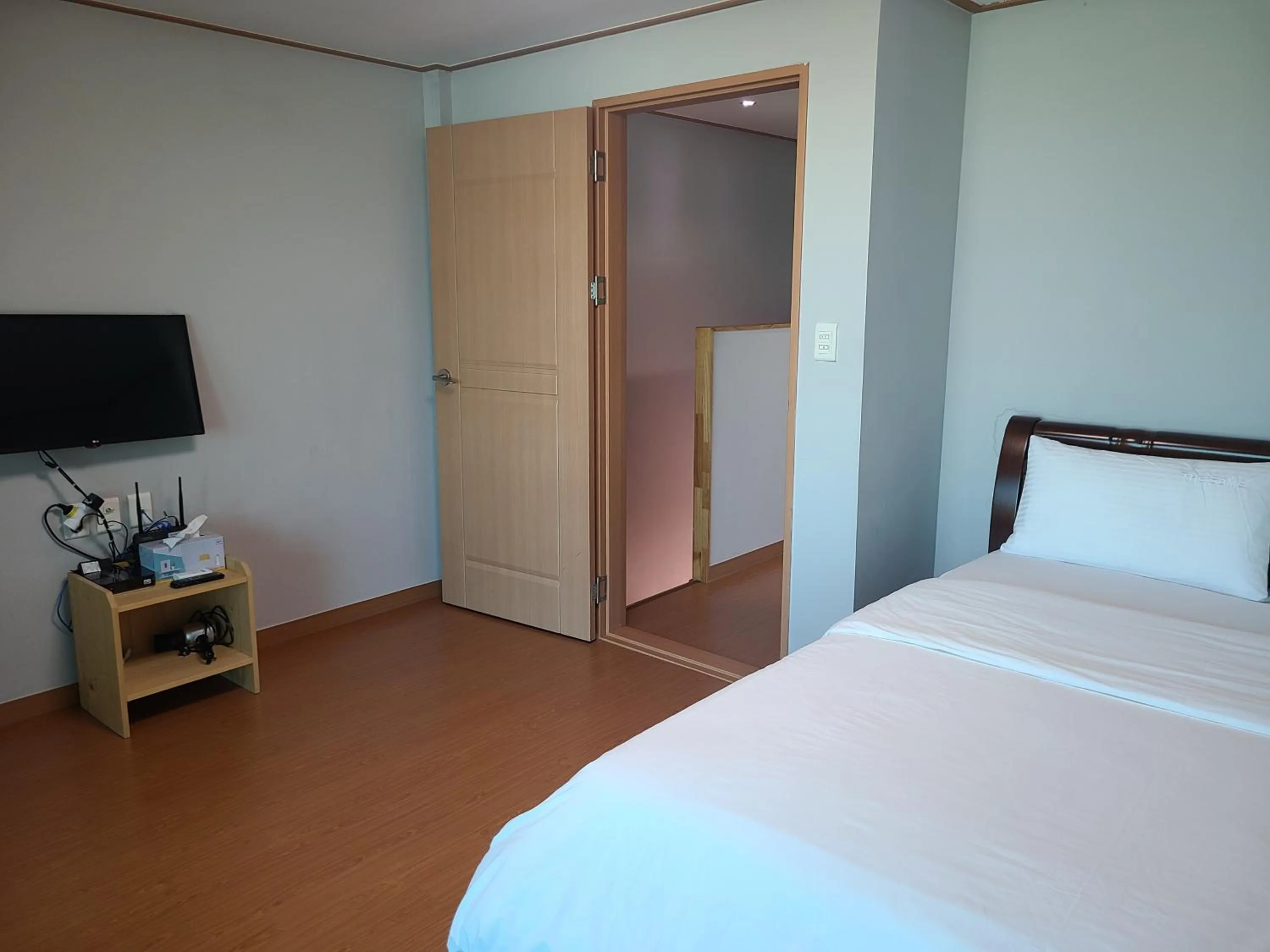 Bed in THE SOME PENSION