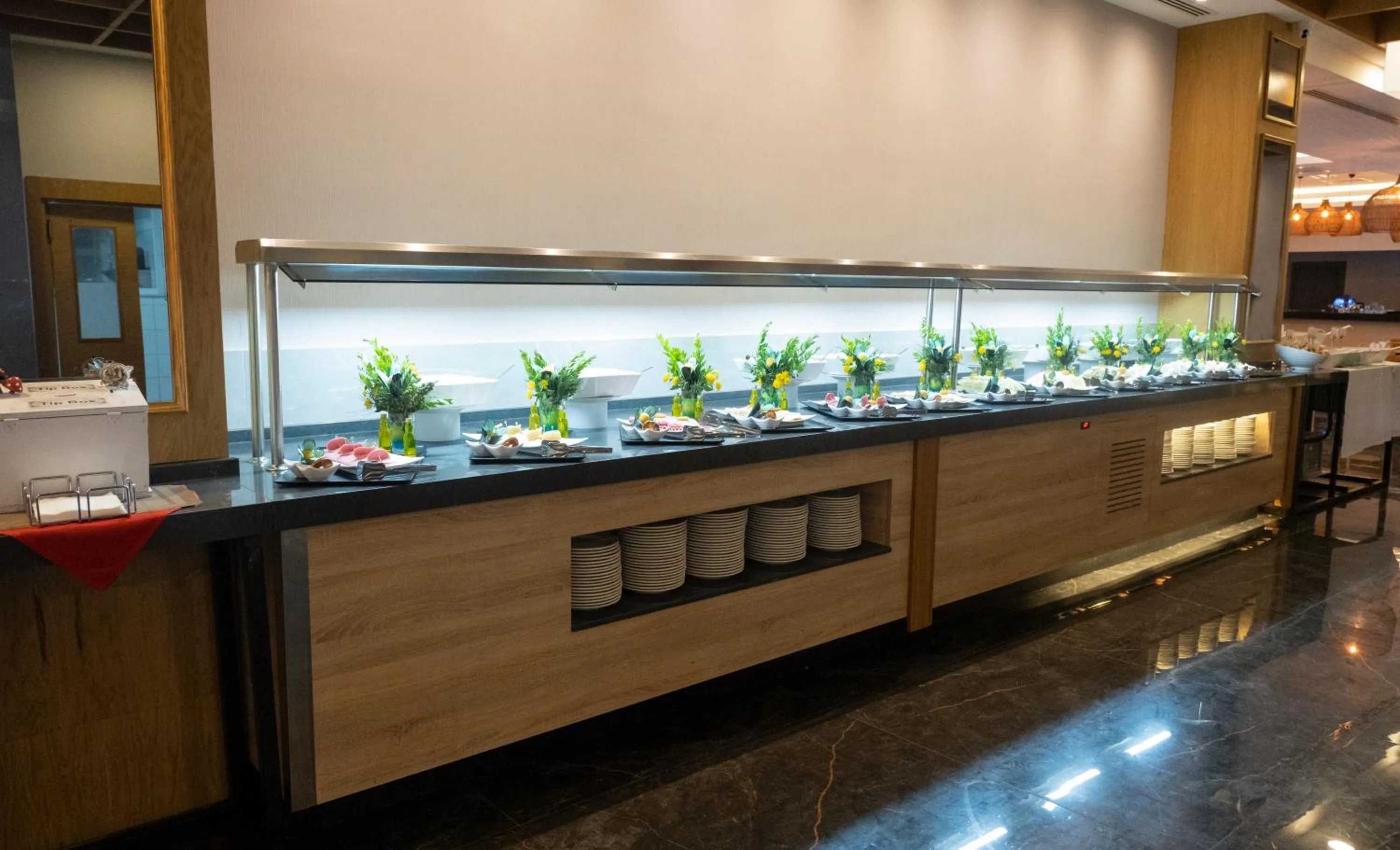 Buffet breakfast in Hane Sun Elite Hotel