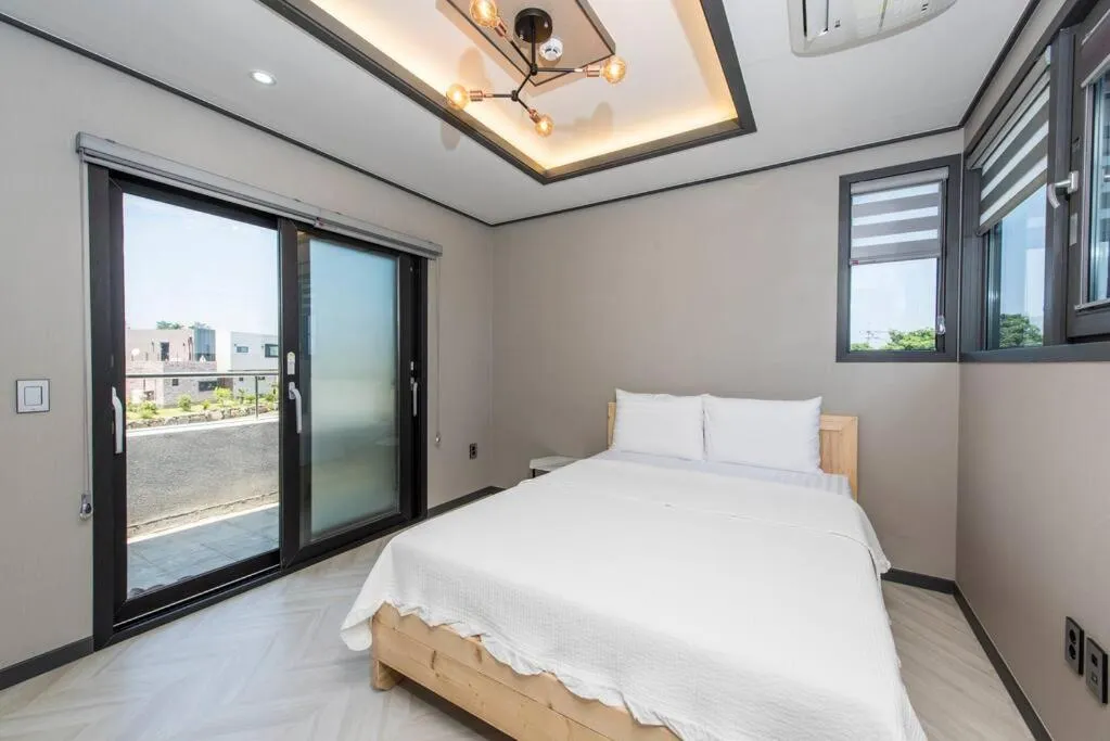 Bed in The Some Plus Onpyeong