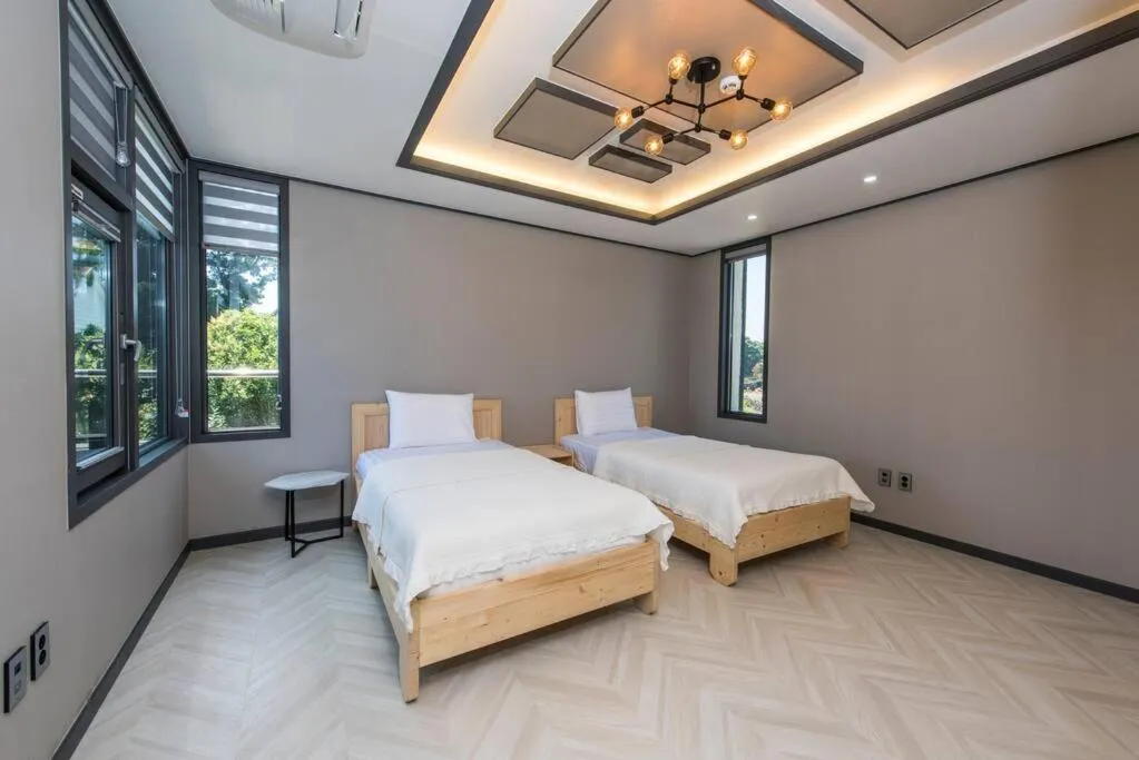 Bed in The Some Plus Onpyeong