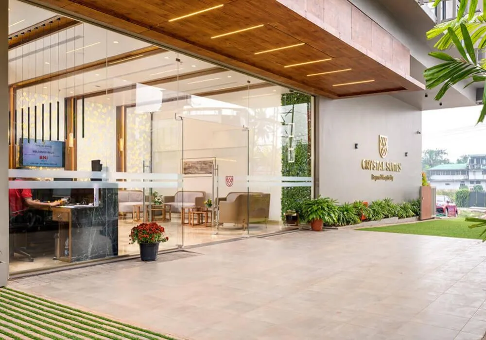 Lobby or reception in Crystal Suites