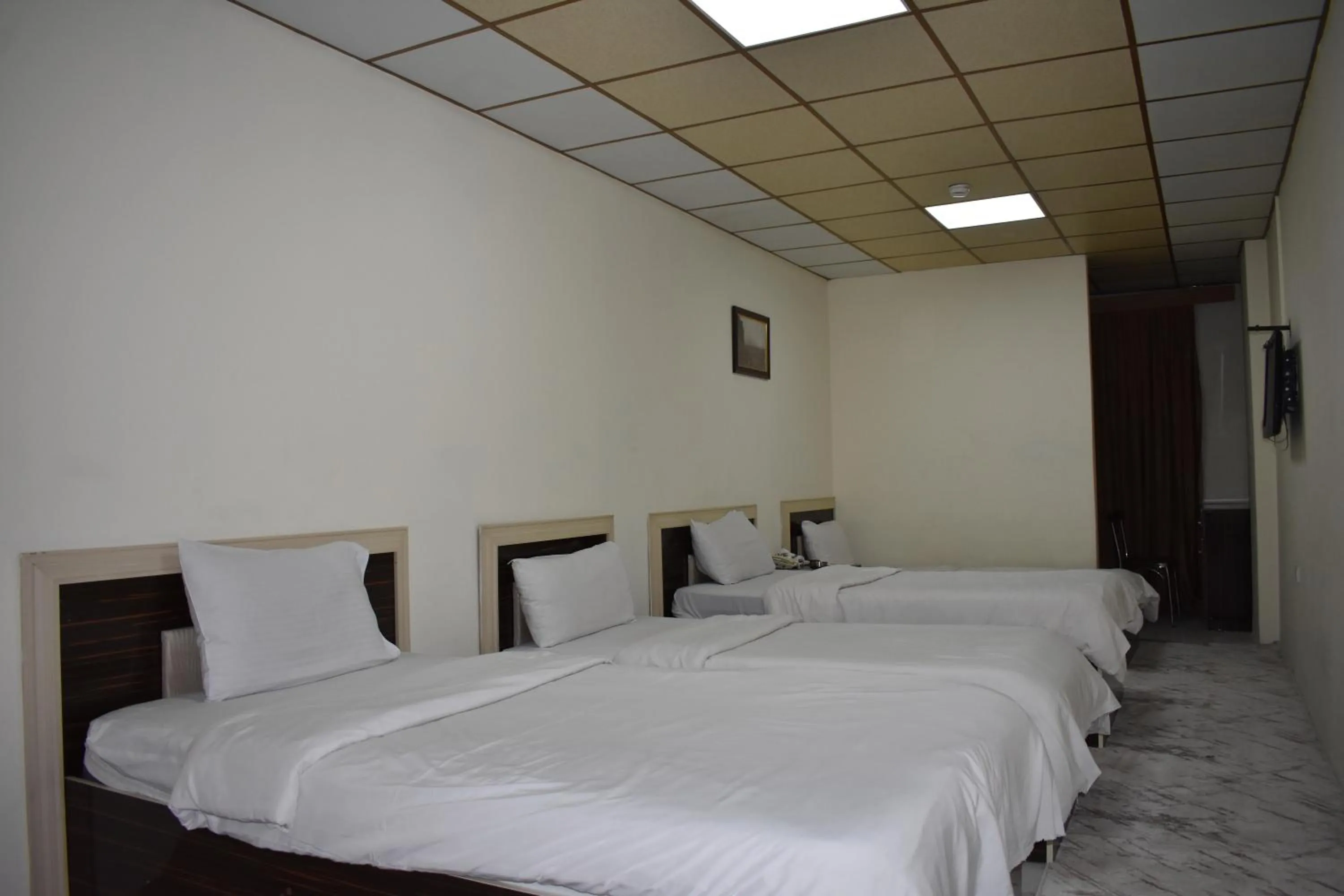 Bed in Hotel Sinaia Palace