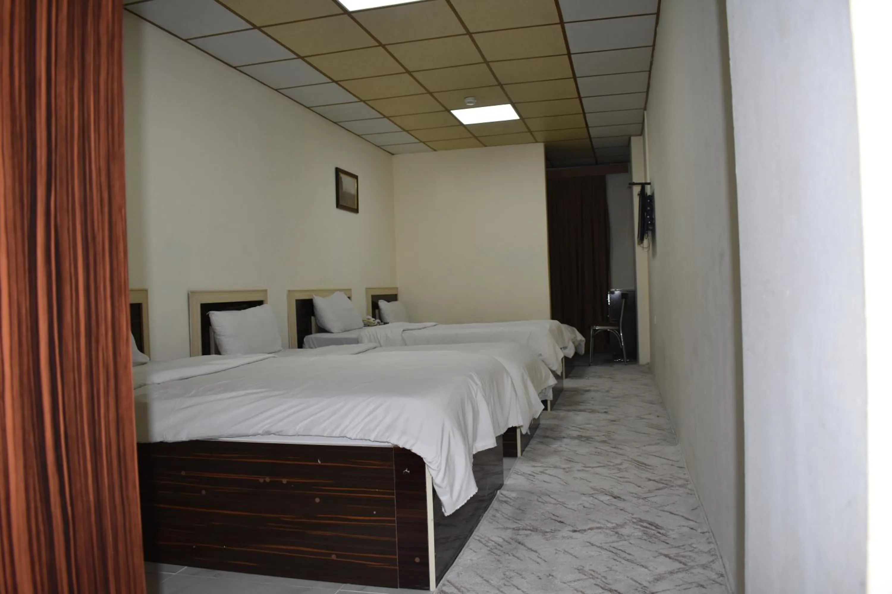 Bed in Hotel Sinaia Palace