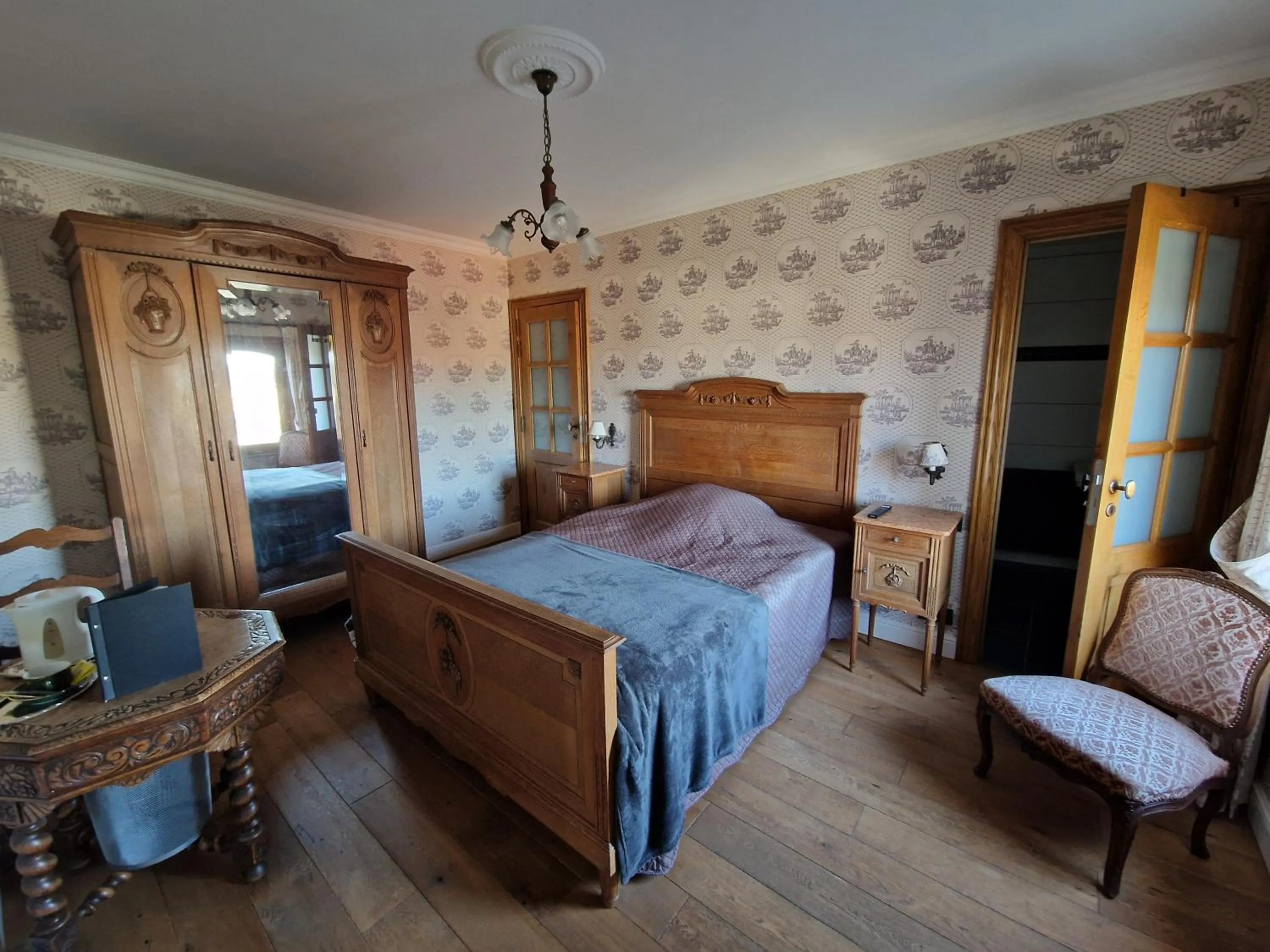 Bedroom, Bed in L'auberge Beauraing