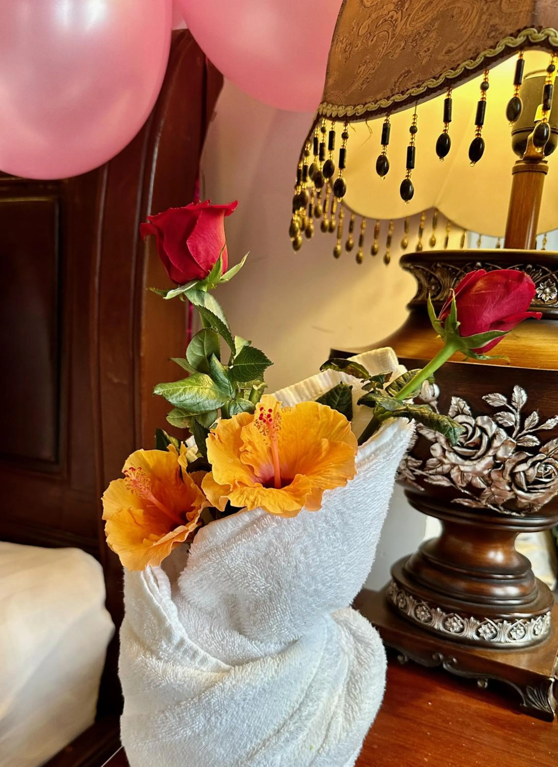 Decorative detail in The Five Senses Boutique Hotel