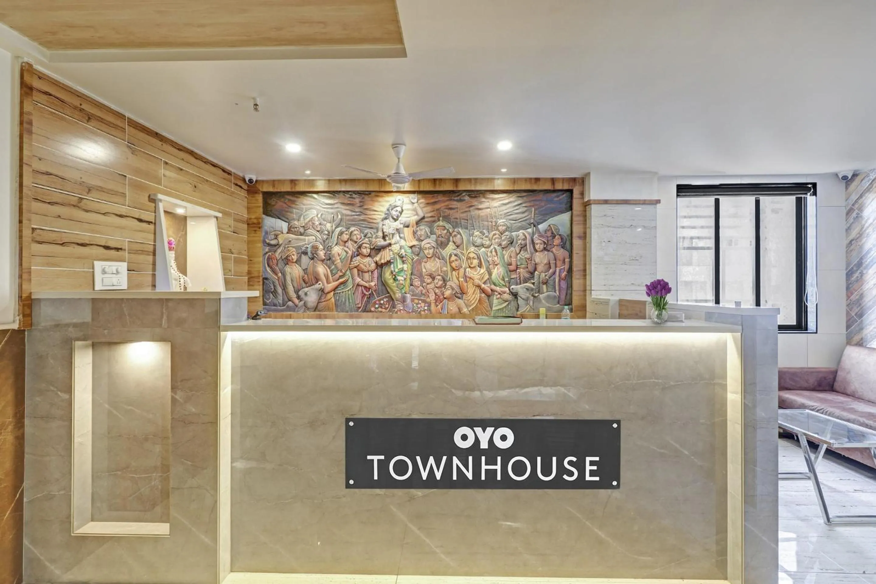 Lobby or reception in Townhouse Vandana Residency