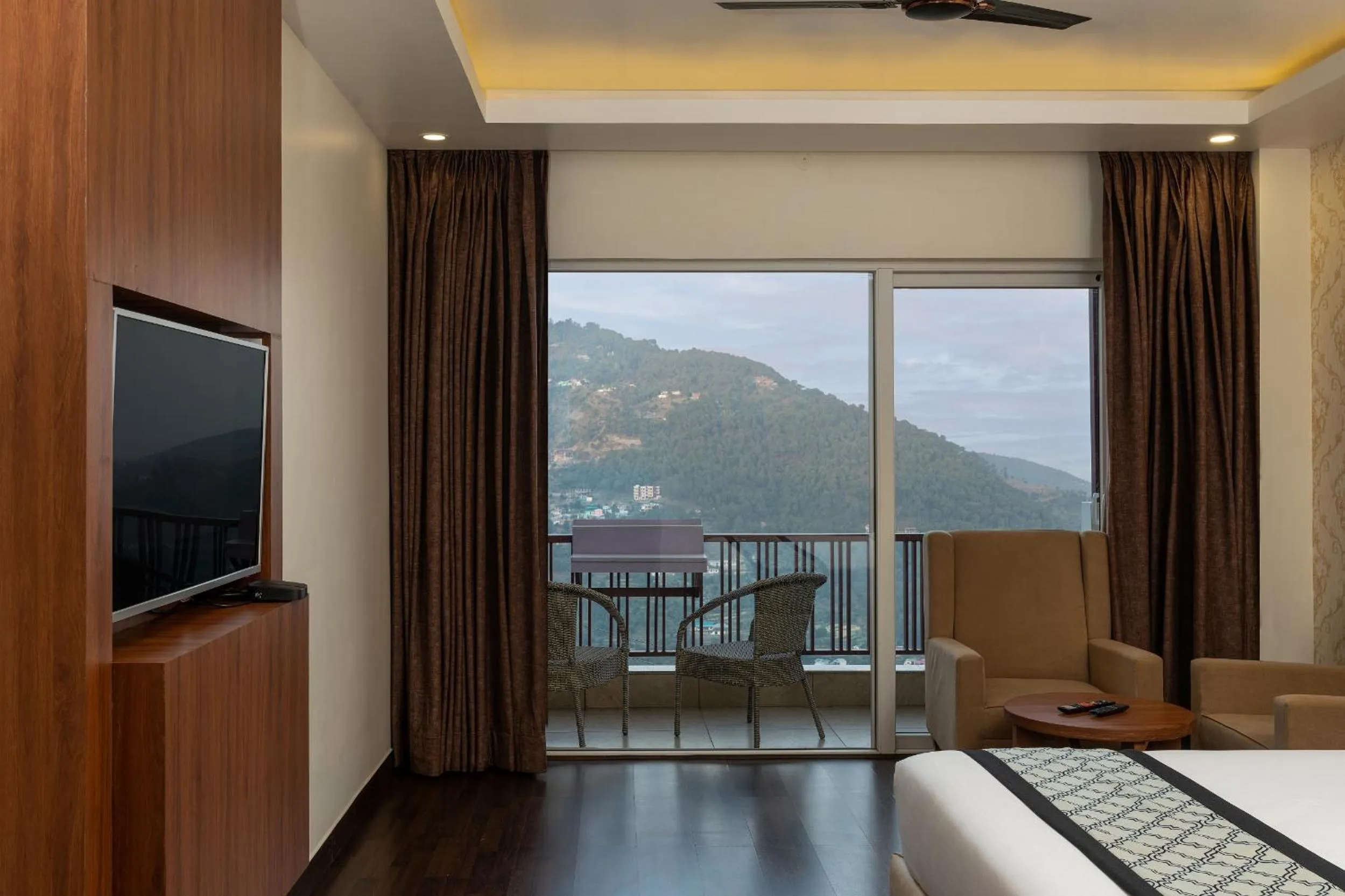 Balcony/Terrace in Hotel The Chabal