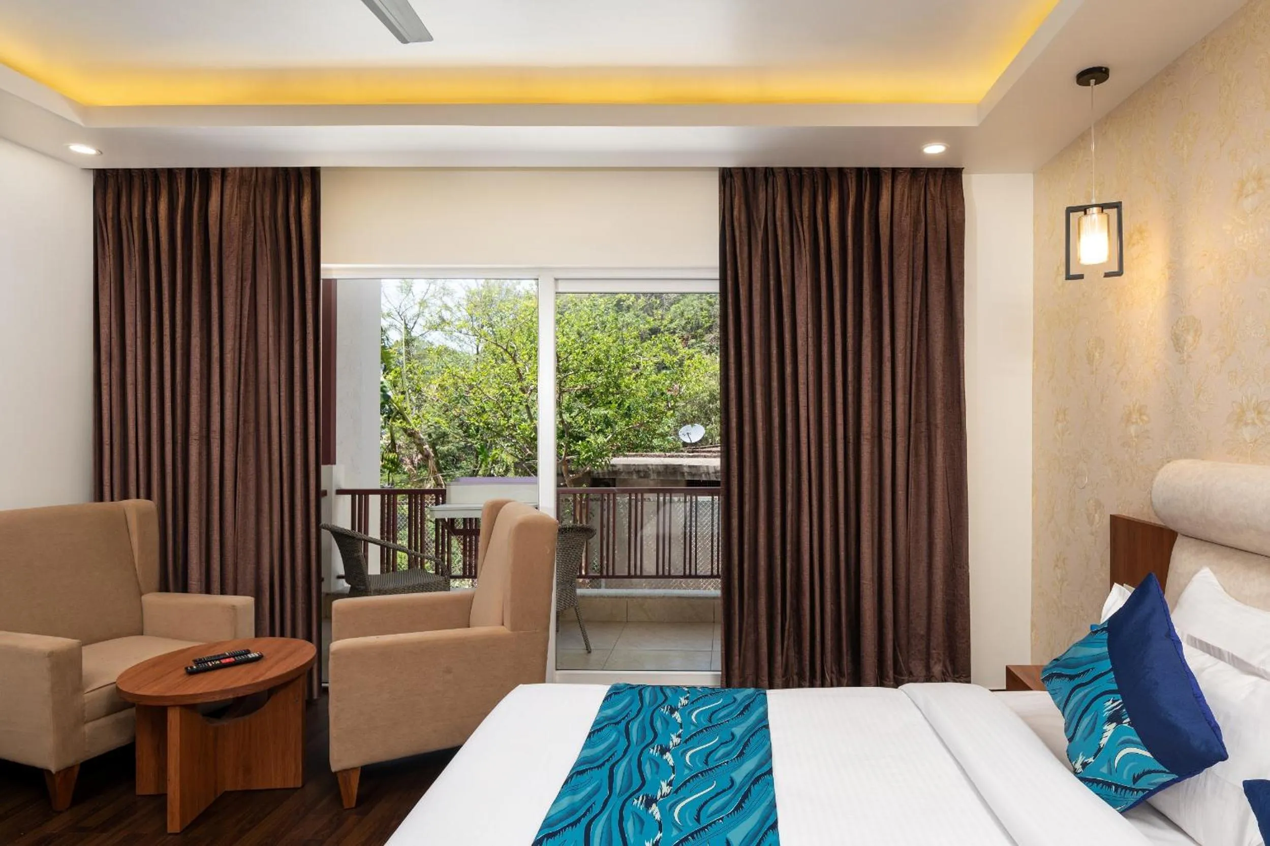 Bed in Hotel The Chabal