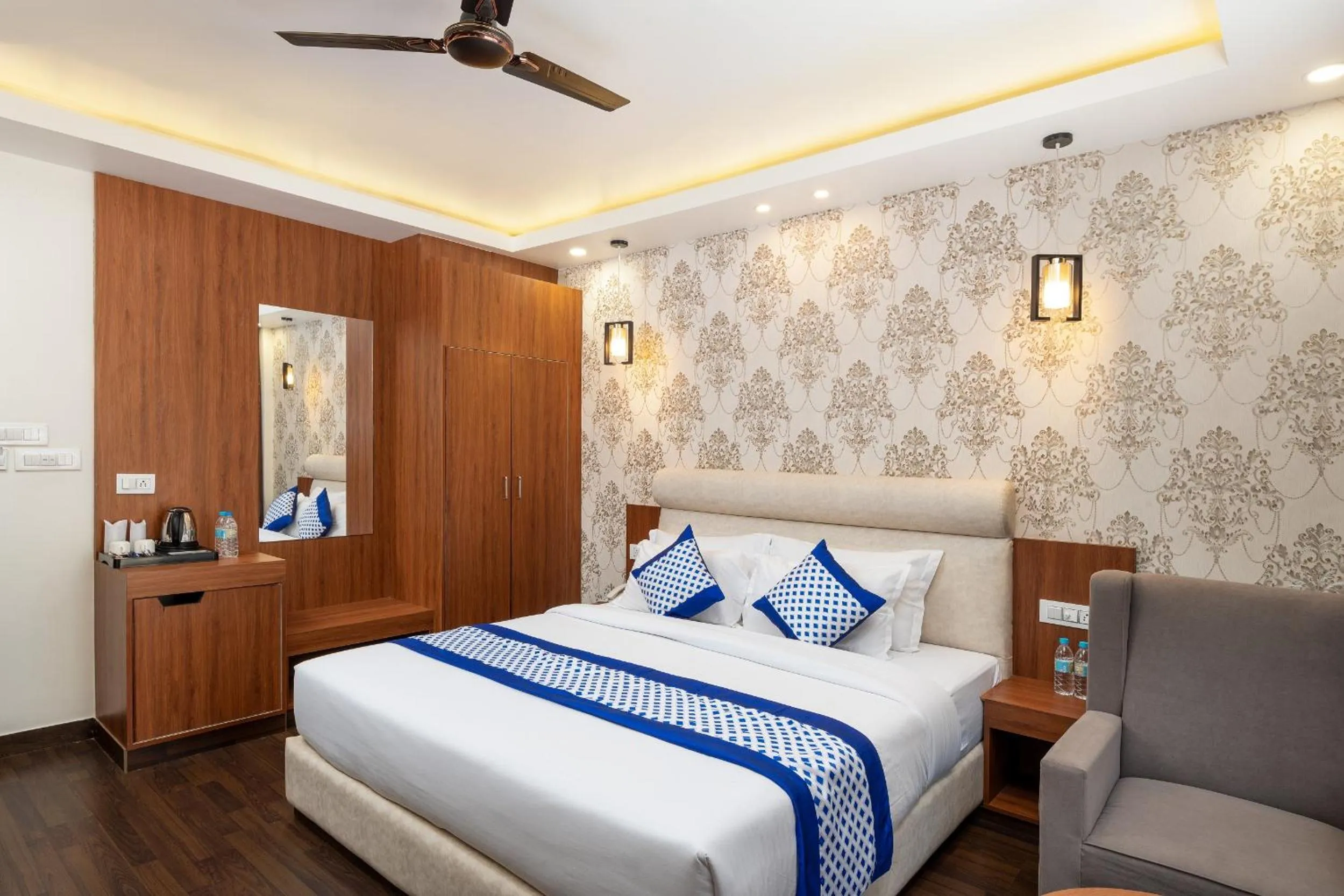 Bed in Hotel The Chabal