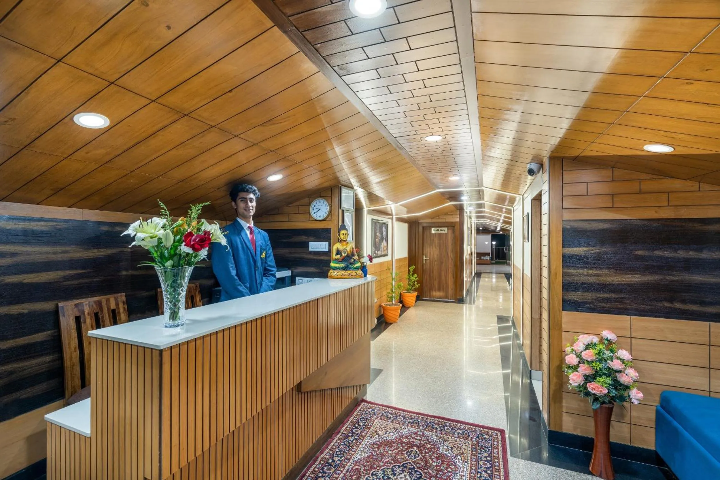 Lobby or reception in Hotel The Chabal