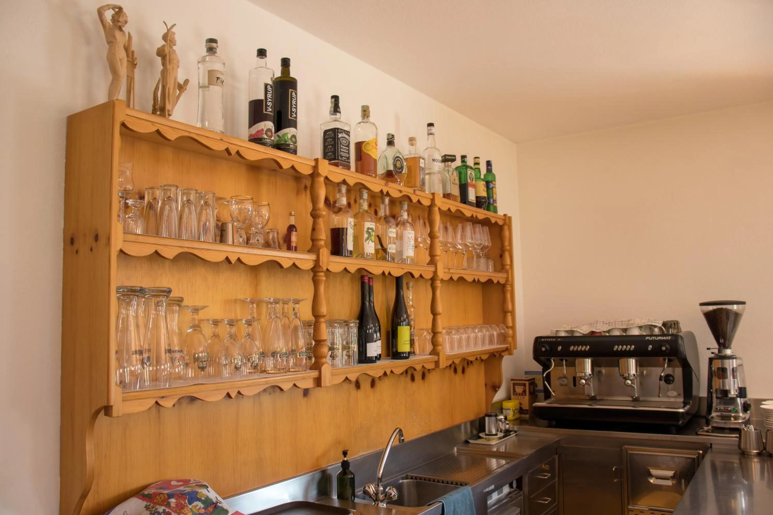 Lounge or bar in Hotel Garnì Rosengarten