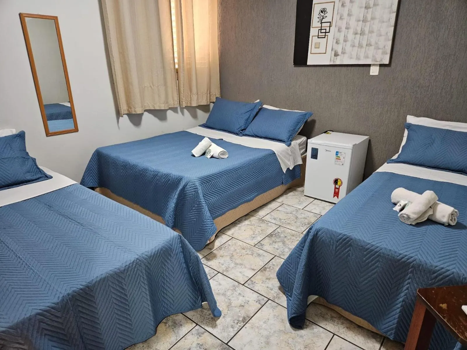 Bed in Alliance Hotel