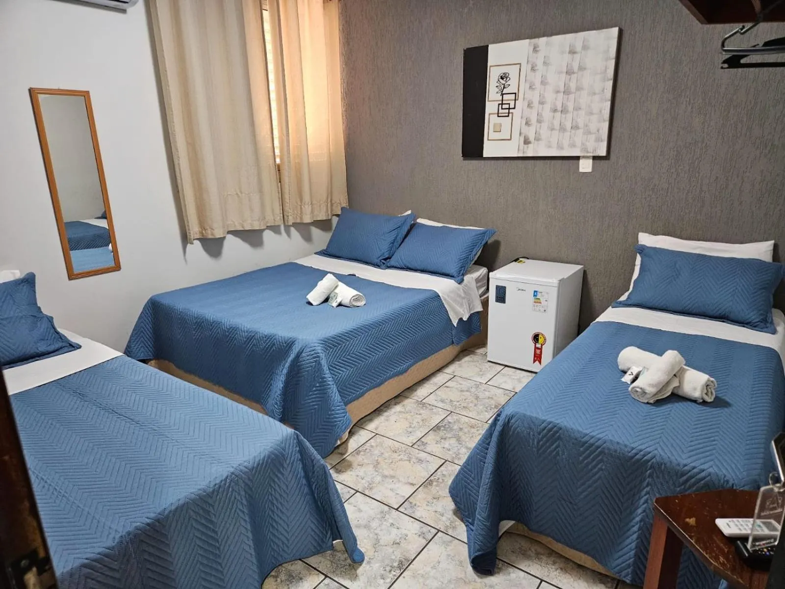 Bed in Alliance Hotel