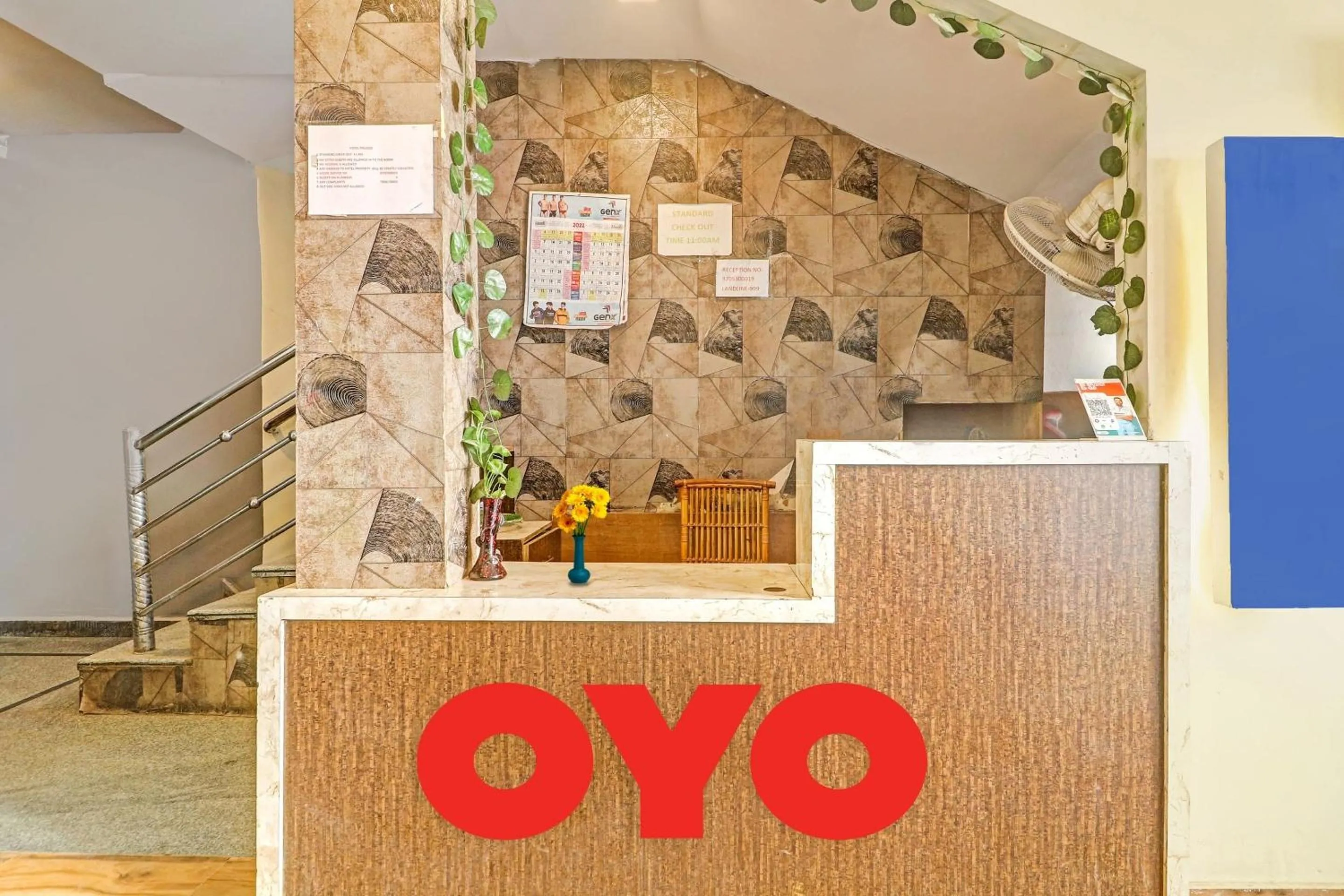 Lobby or reception in Hotel O R Square Near LB Nagar Metro Station