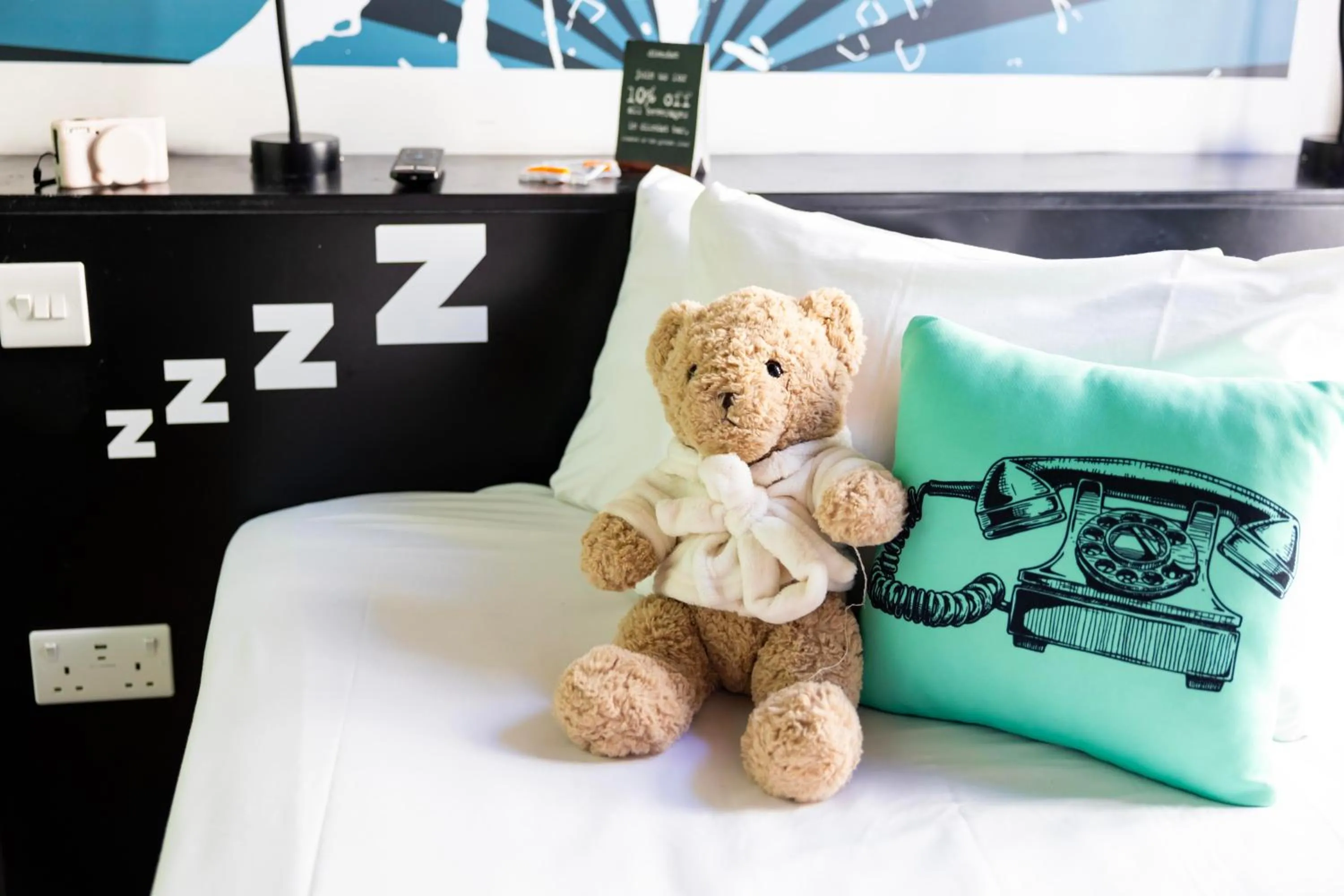 Bed in REZz Temple Bar, Dublin