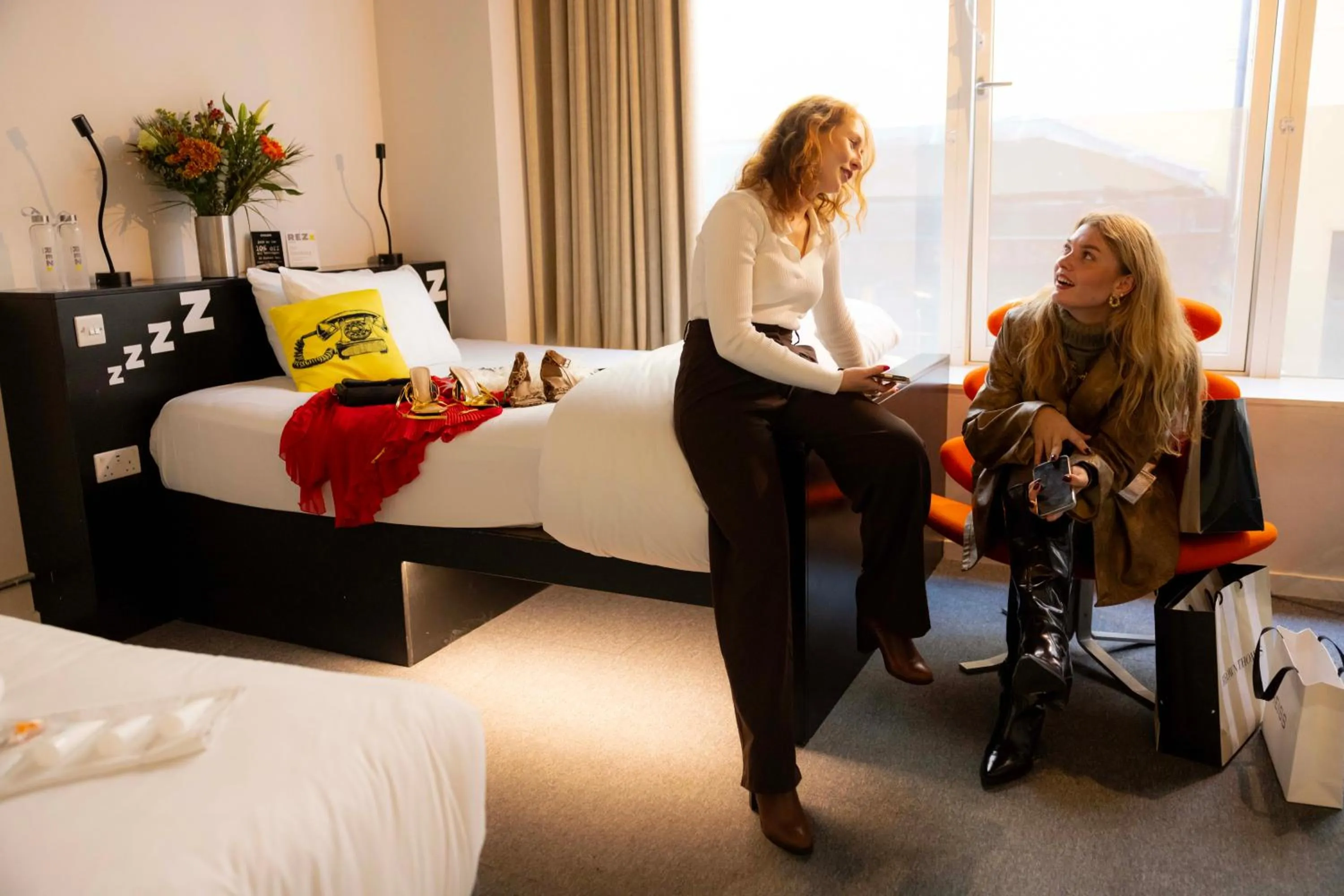 Bed in REZz Temple Bar, Dublin