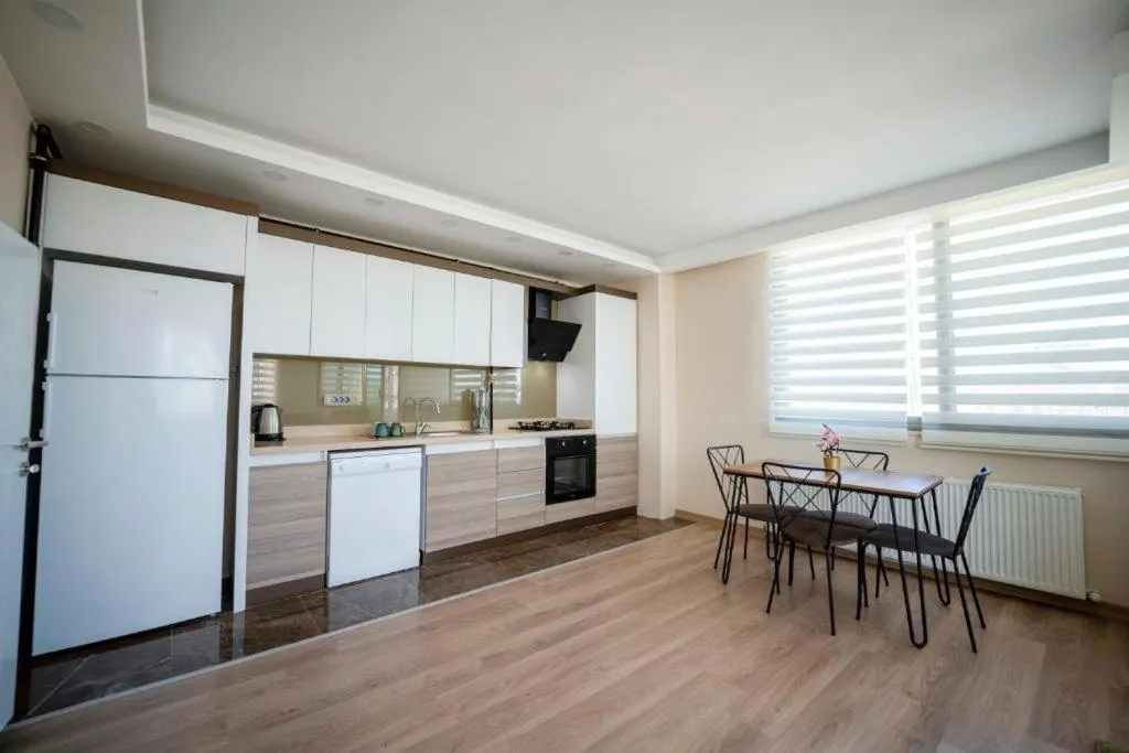 Kitchen or kitchenette in ABC Apart Hotel