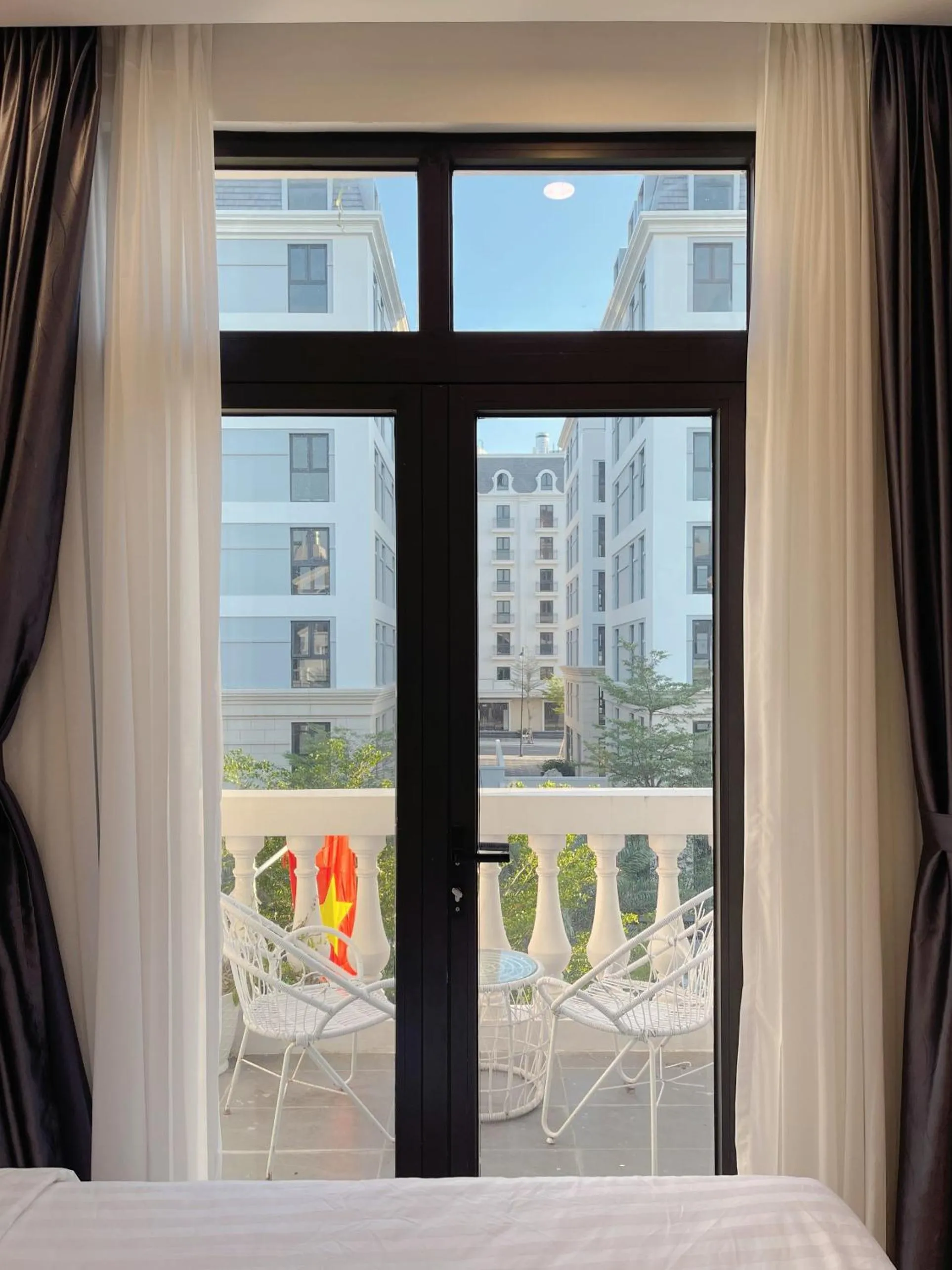 Balcony/Terrace in Le Palmier Phu Quoc Hotel - Free Shuttle To Grand World