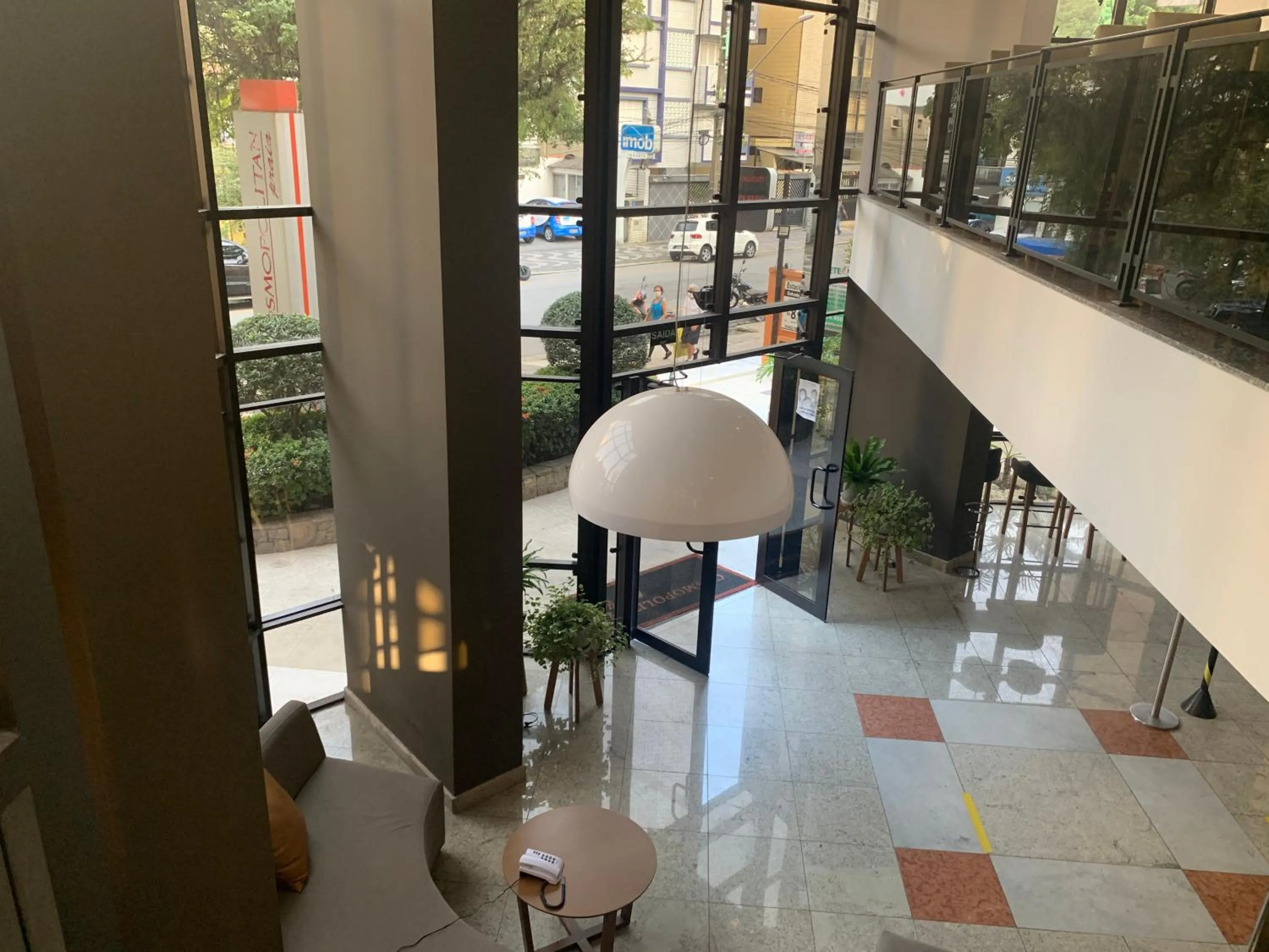 Lobby or reception in Cosmopolitan Praia Flat