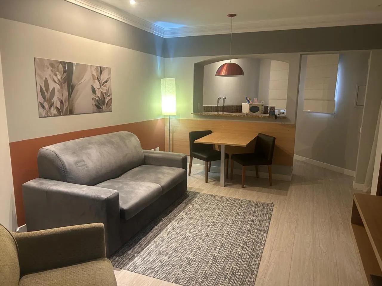 Living room in Cosmopolitan Praia Flat