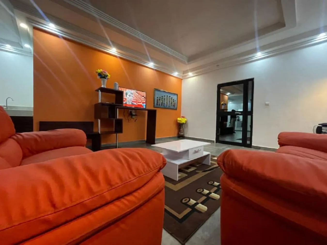 Bed in Hôtel Guest House Quatre Saisons