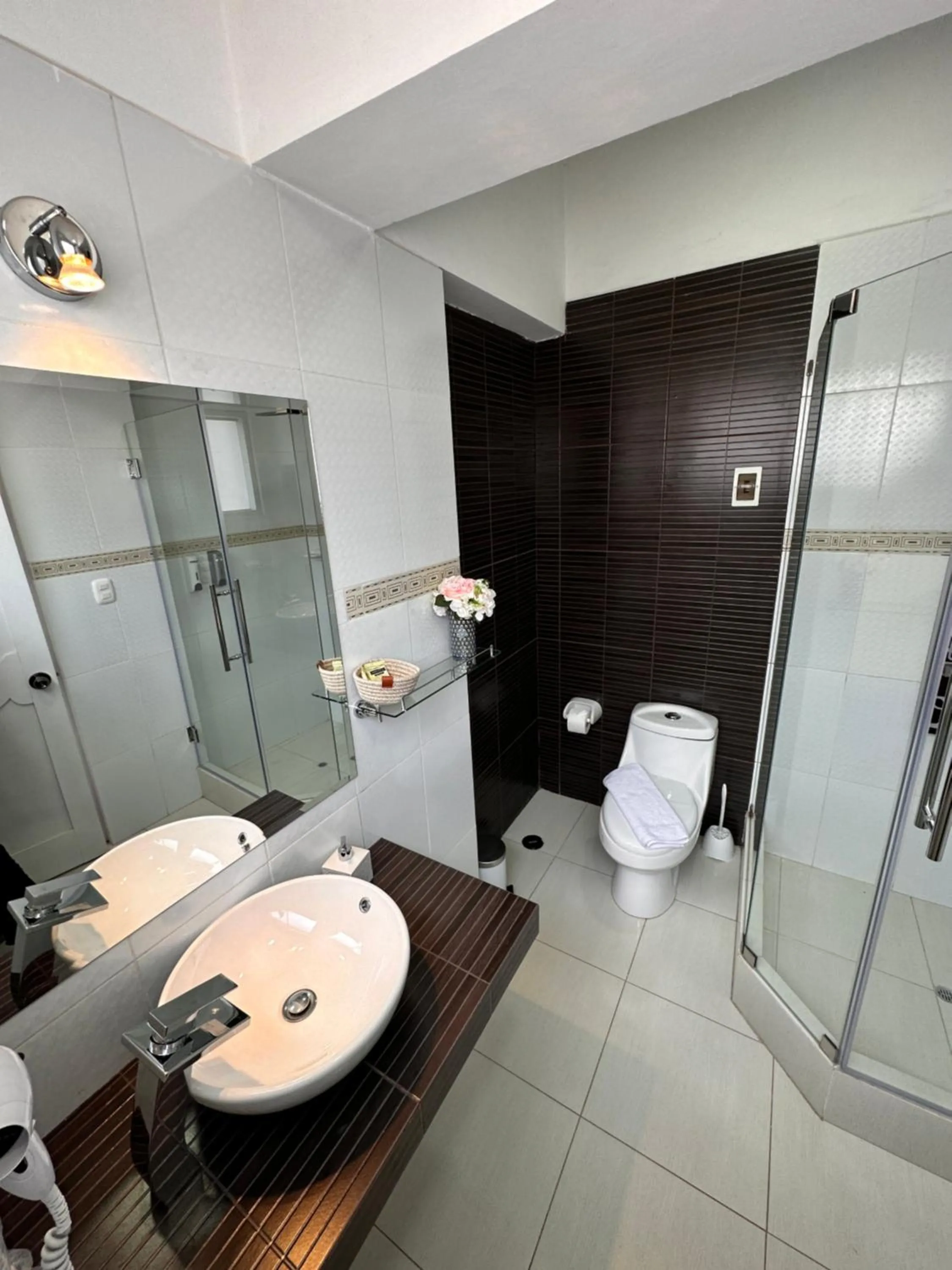 Bathroom in Hotel-Apartment INKASABIOS