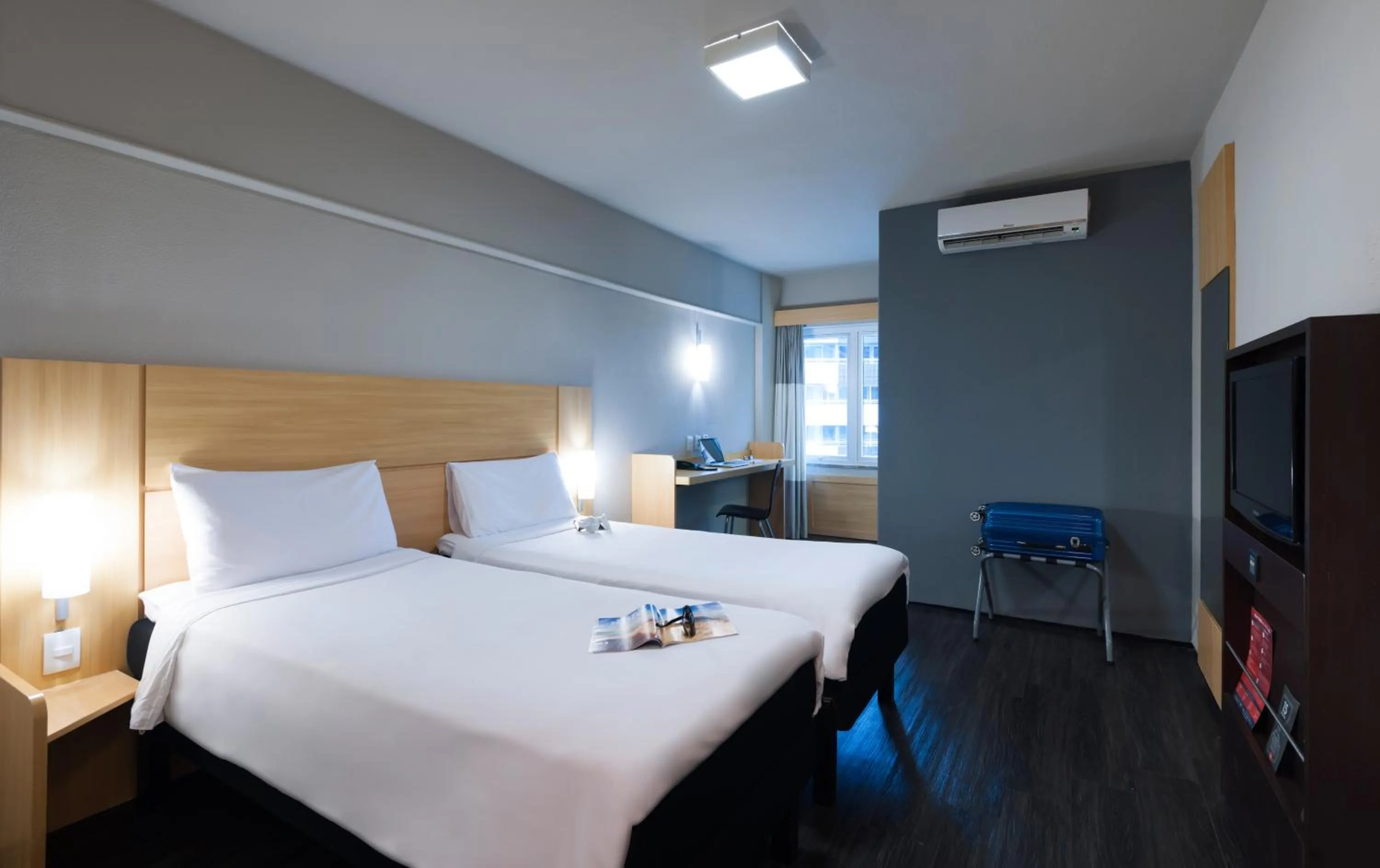 Bed in ibis Fortaleza Praia de Iracema