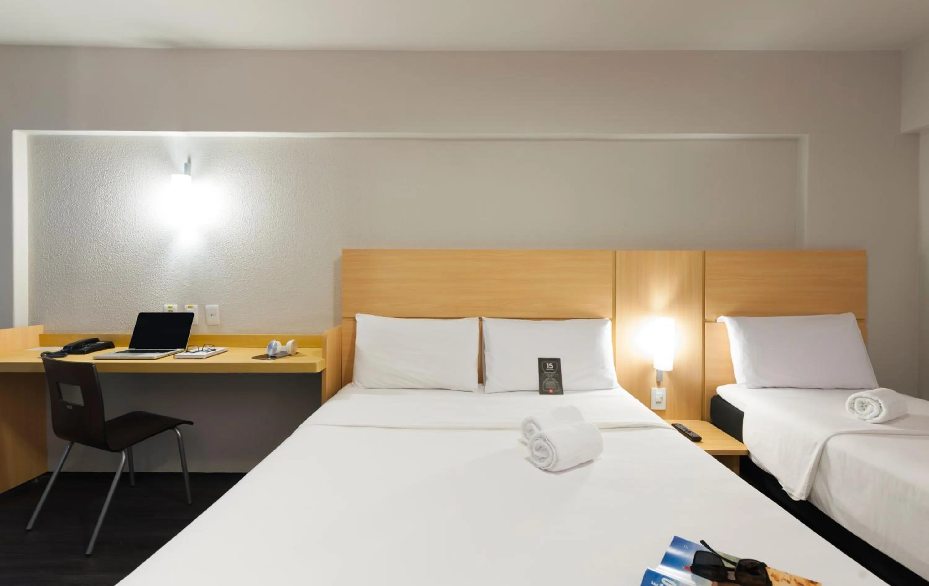 Bed in ibis Fortaleza Praia de Iracema