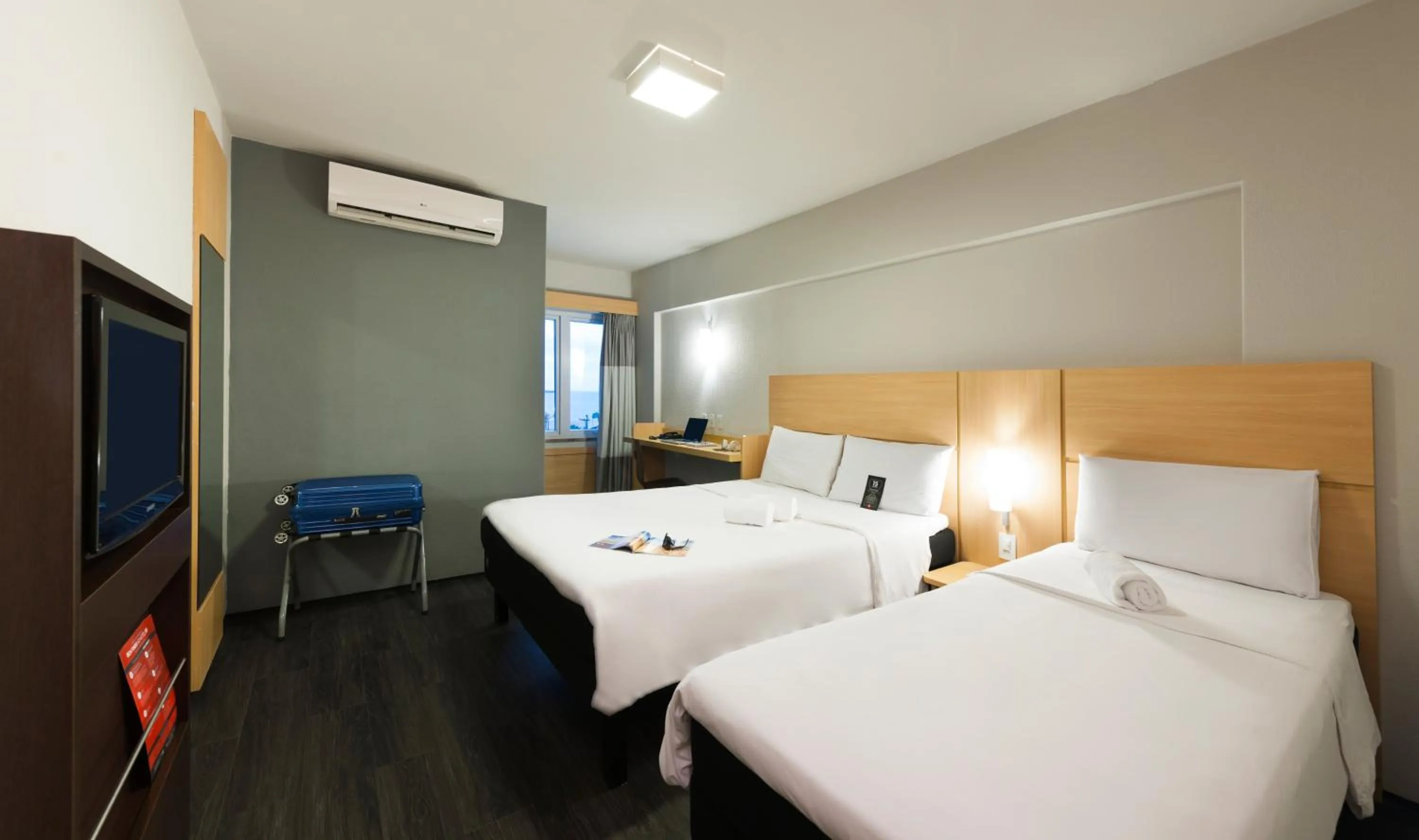 Bed in ibis Fortaleza Praia de Iracema