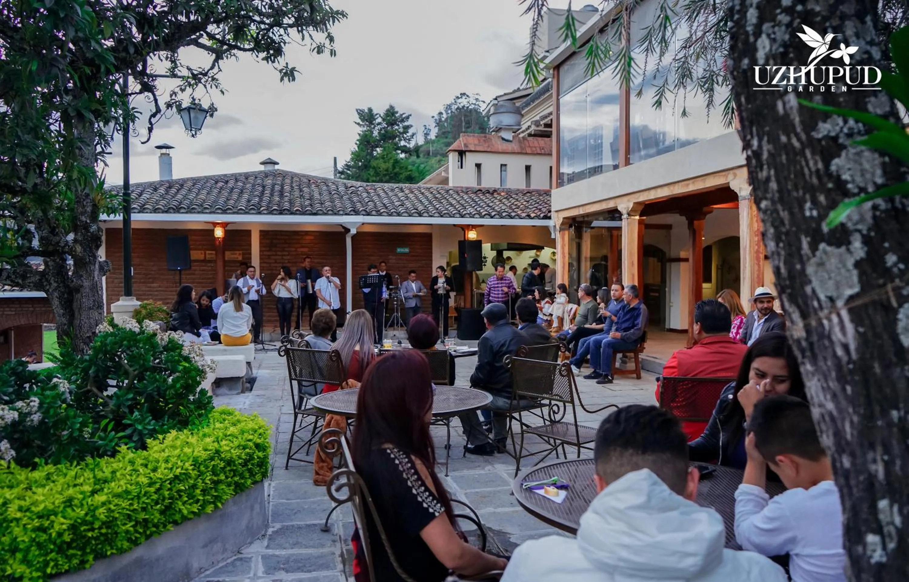 Property building in Uzhupud Garden Hotel & Lodge