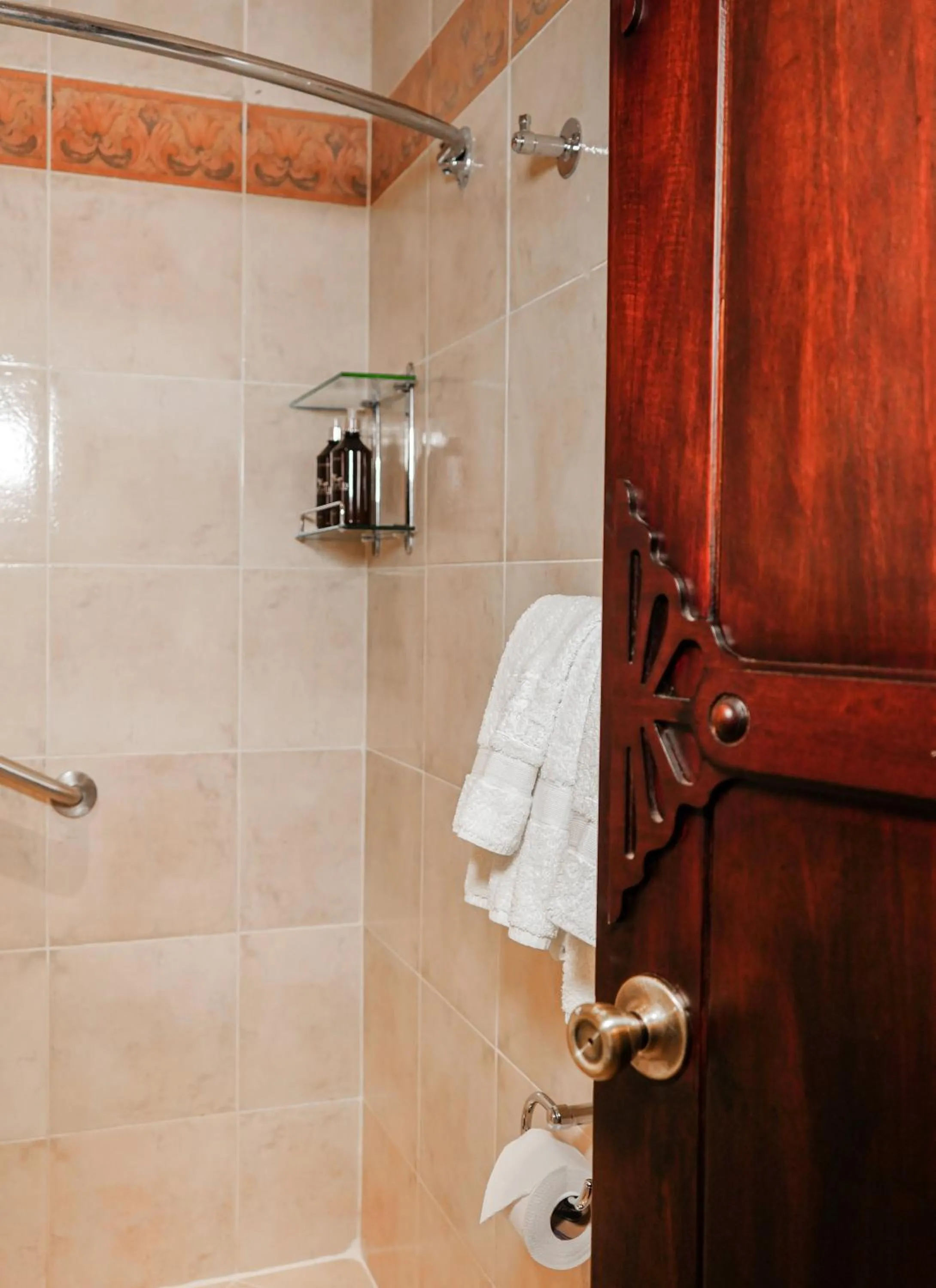 Bathroom in Uzhupud Garden Hotel & Lodge