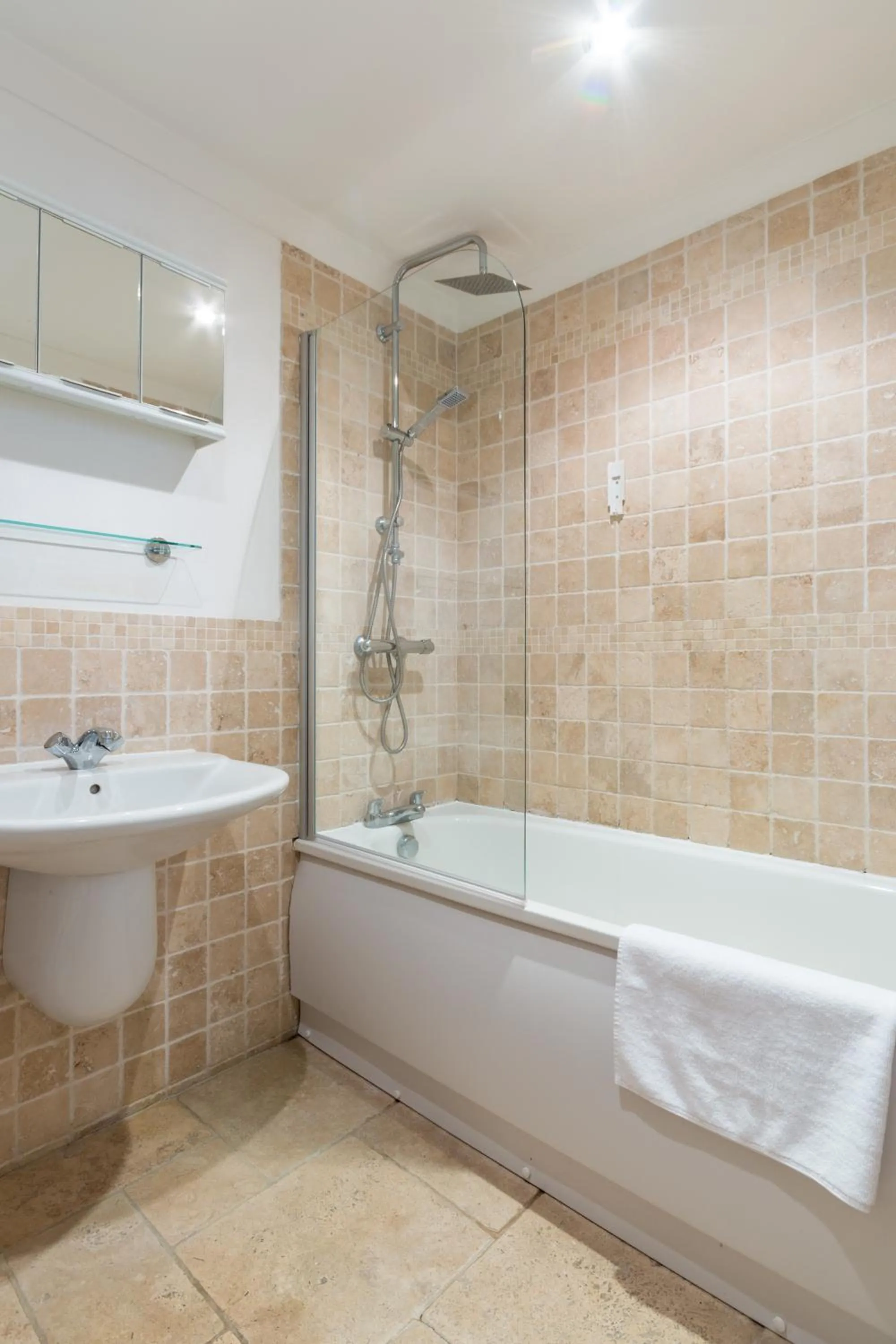 Shower in Old Town Apartments