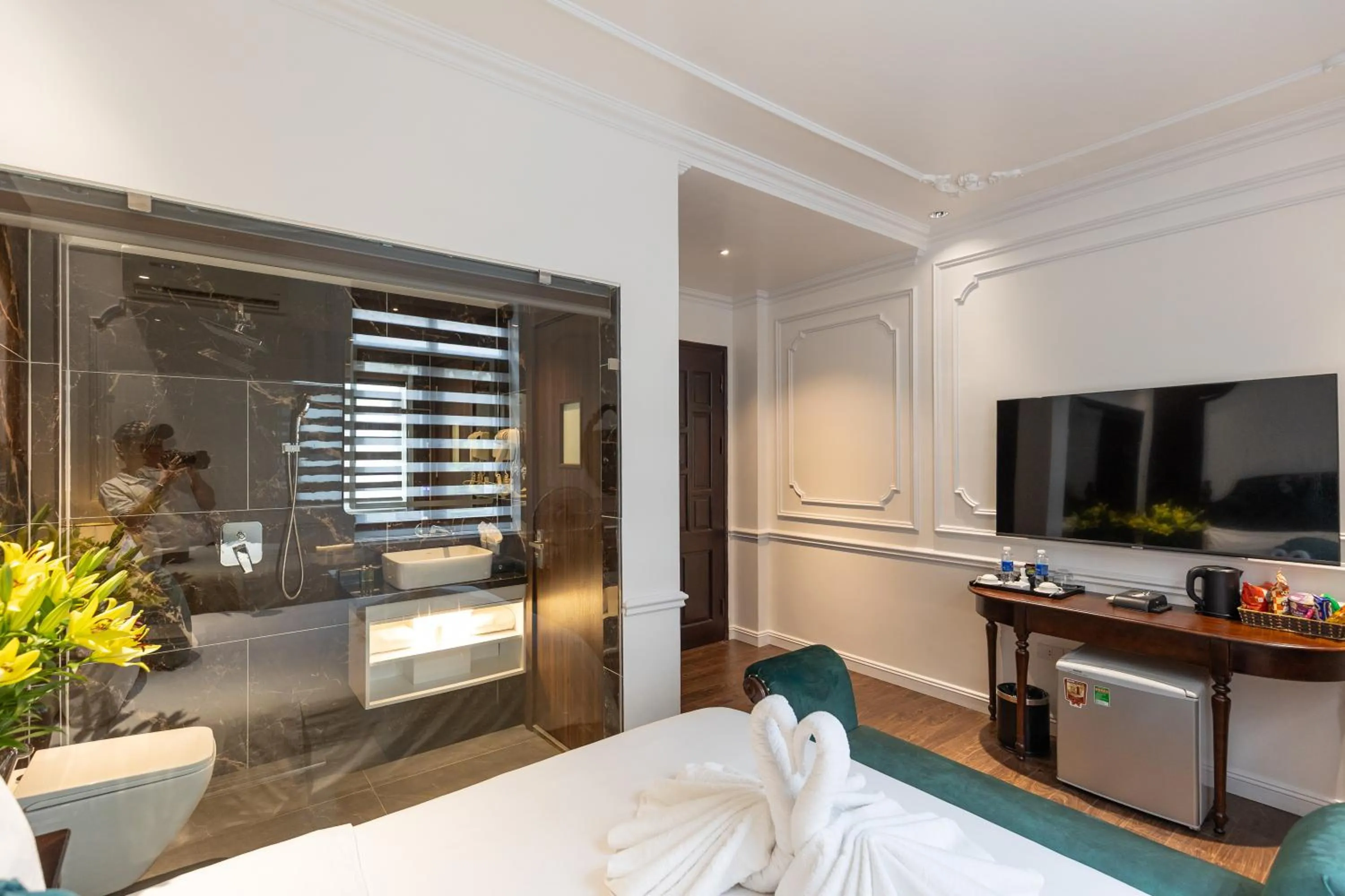 Bedroom, Bed in Hoàng Gia Xa La Boutique Hotel