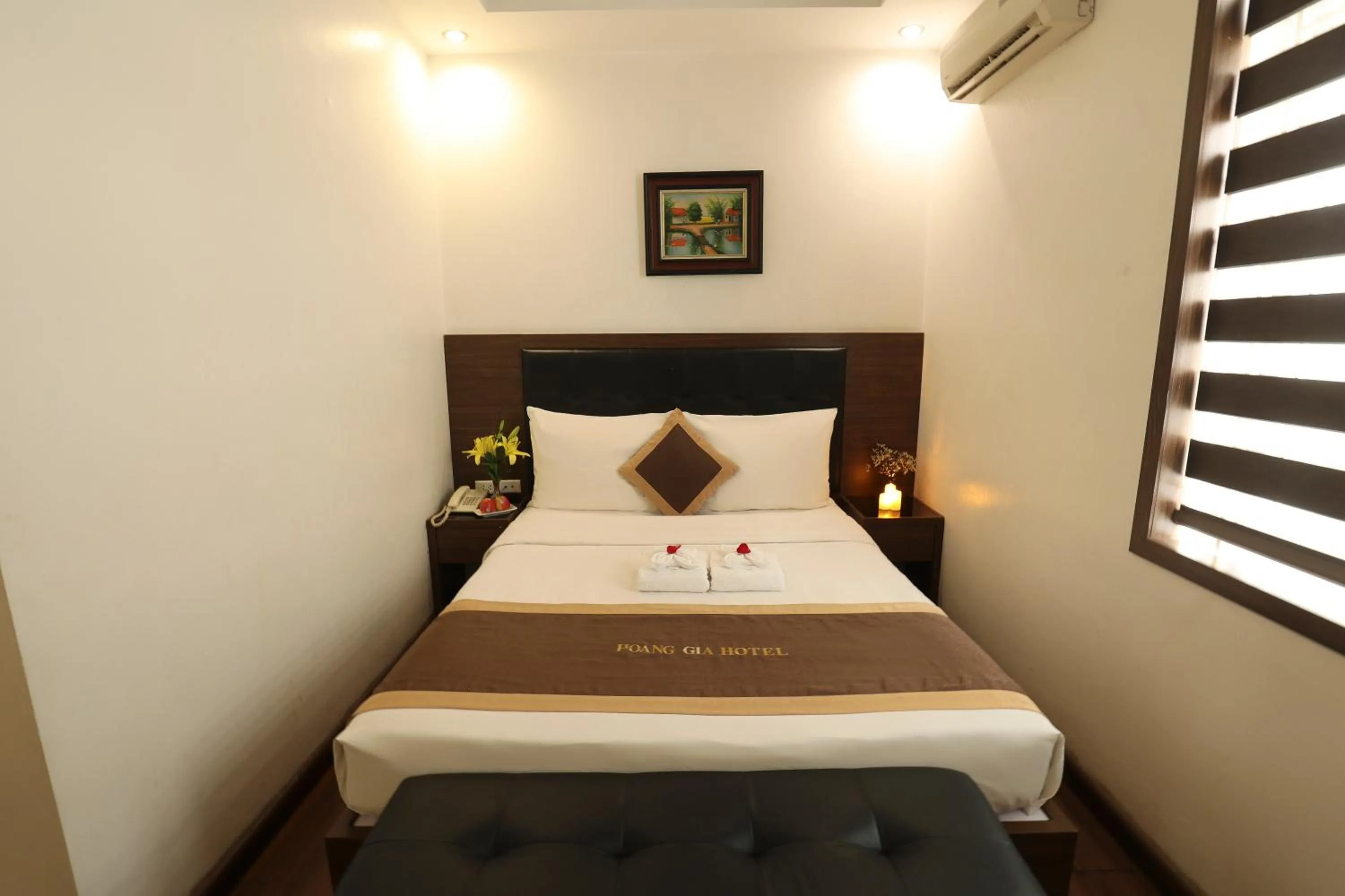 Bed in Hoàng Gia Xa La Boutique Hotel