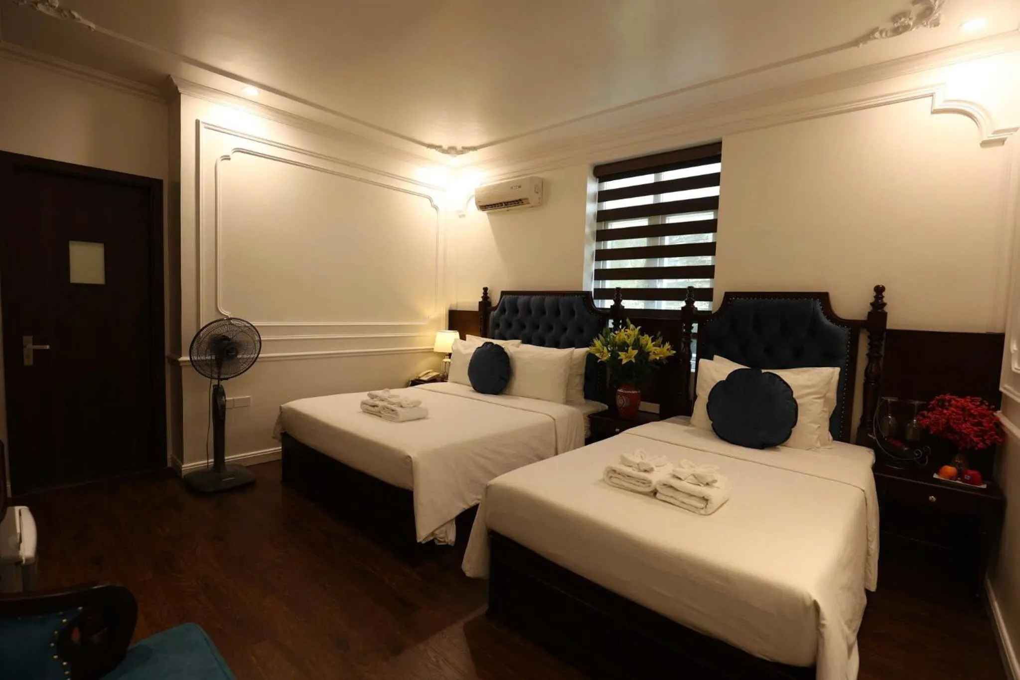 Bed in Hoàng Gia Xa La Boutique Hotel