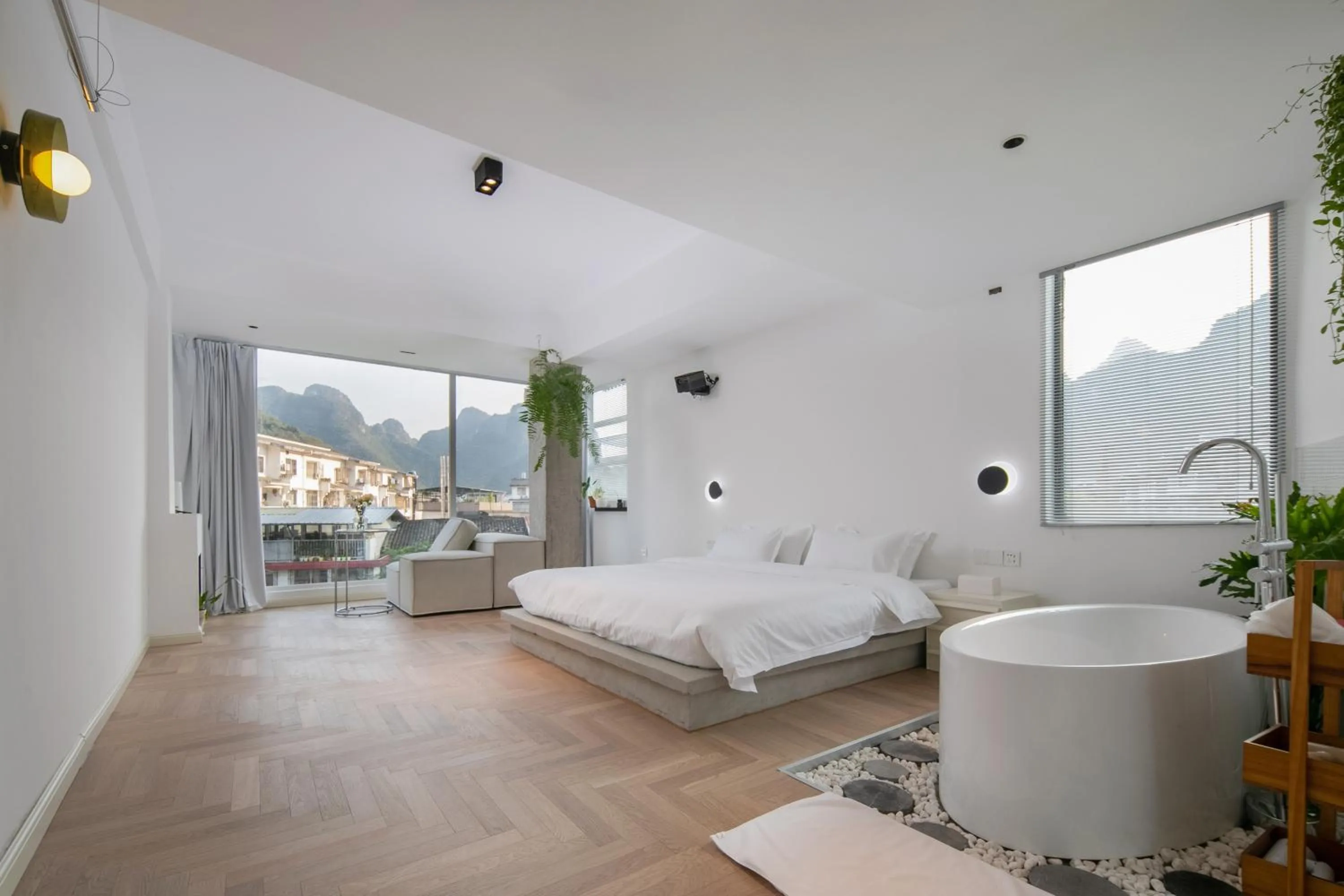 Bed in IM Waiting Hotel