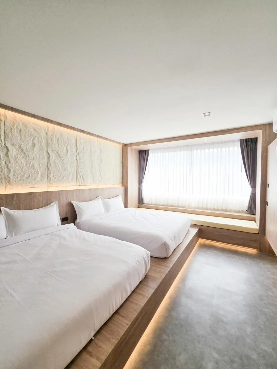 Bed in Ascella Bangkok Hotel