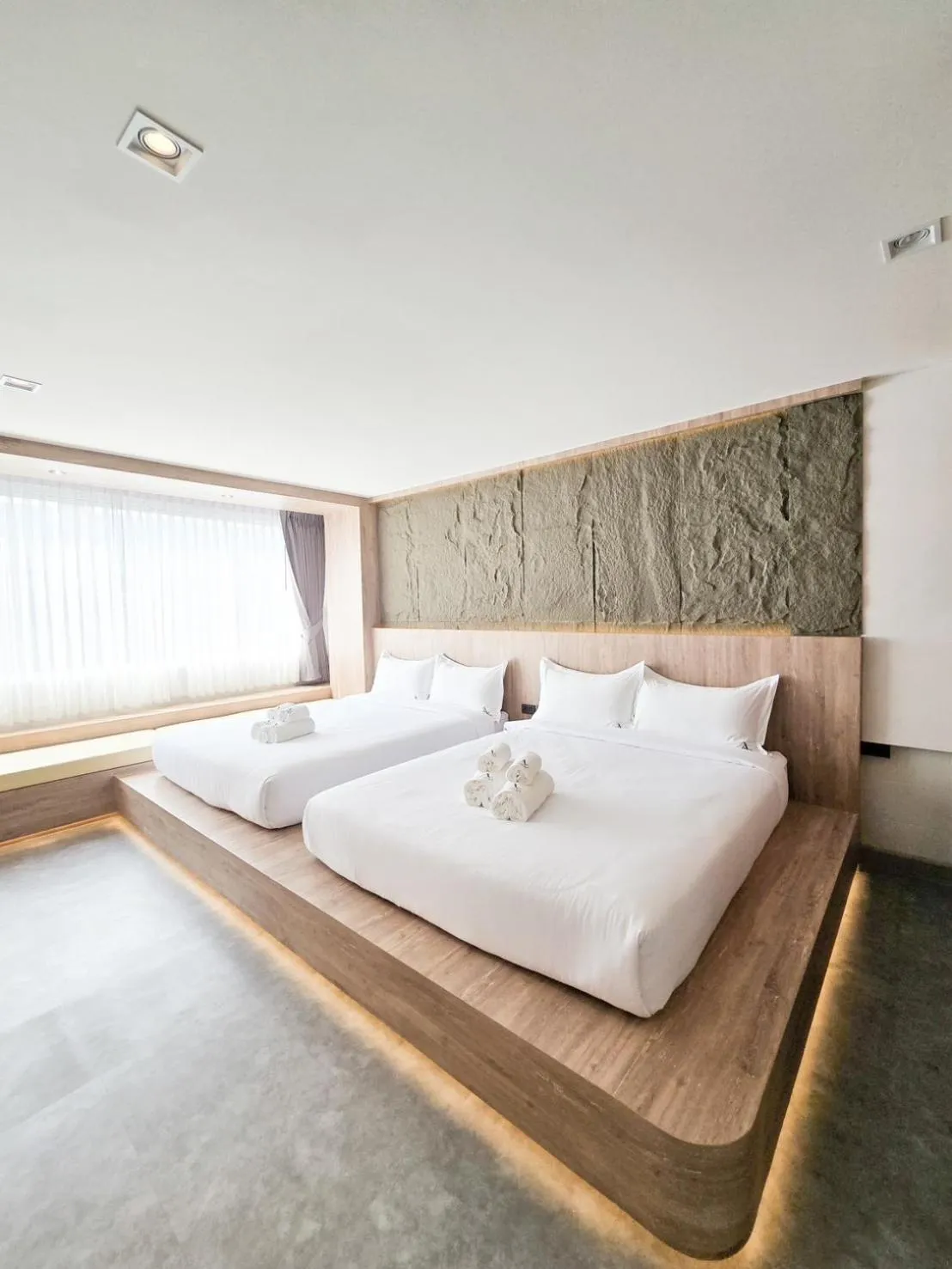 Bed in Ascella Bangkok Hotel