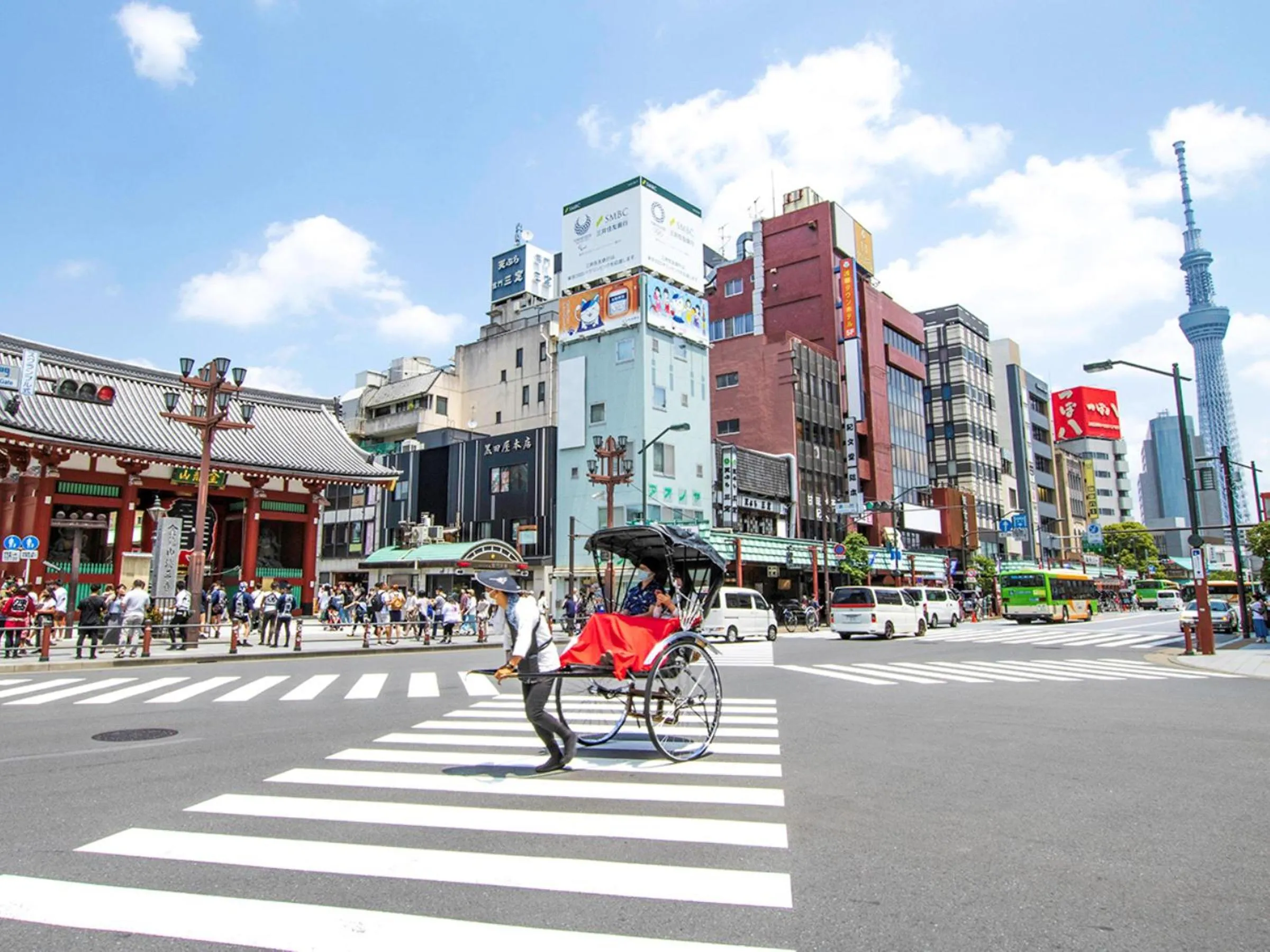 Nearby landmark in Vessel Inn Asakusa Tsukuba Express