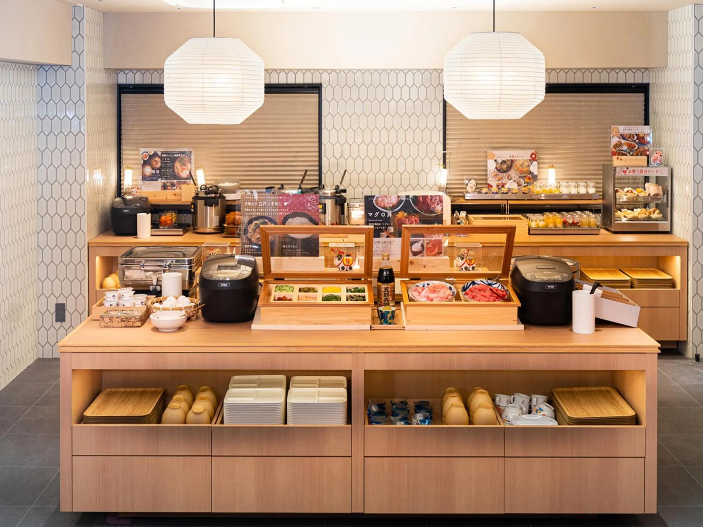 Food in Vessel Inn Asakusa Tsukuba Express